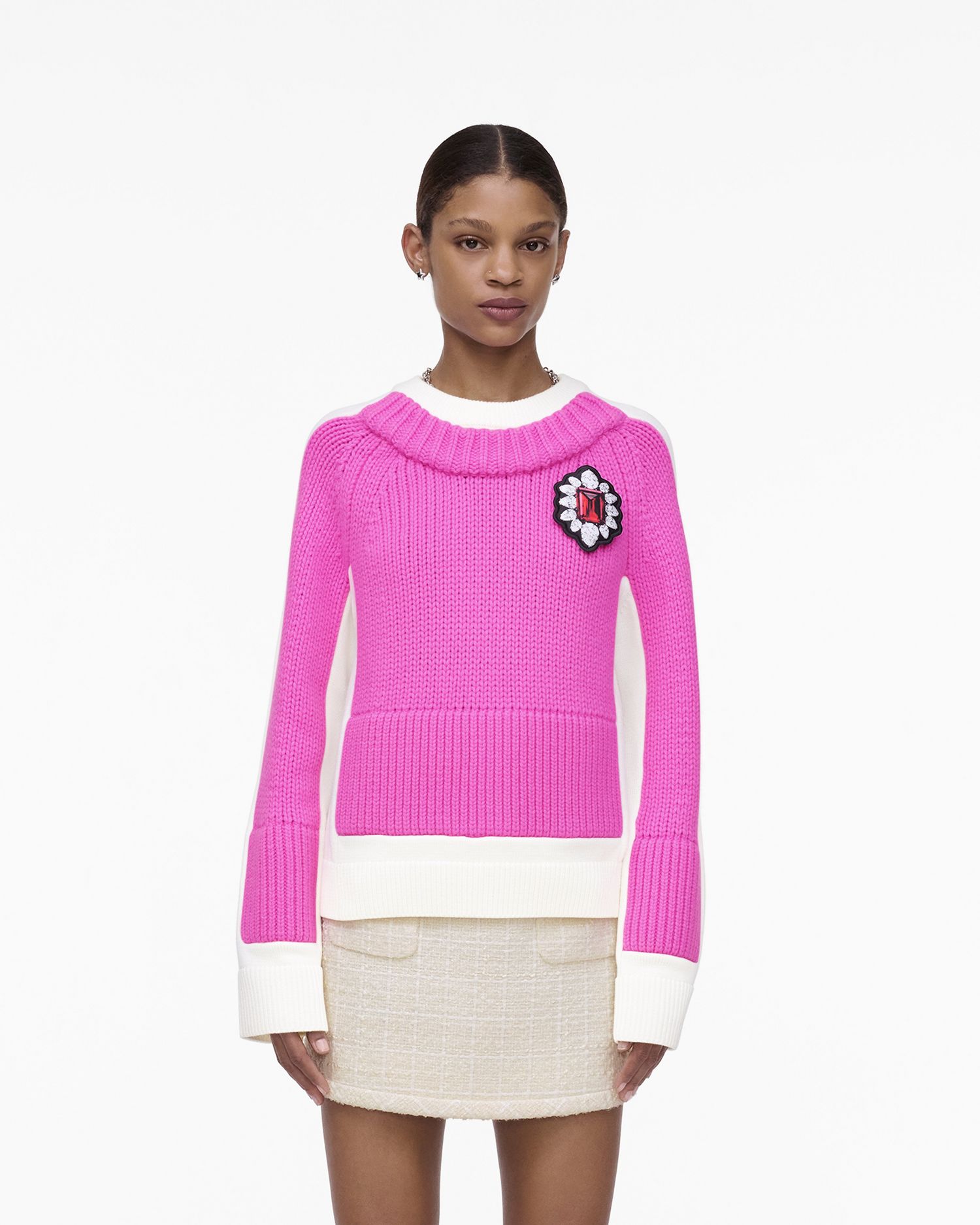 Trompe L'Oeil Crewneck | Marc Jacobs Outlet
