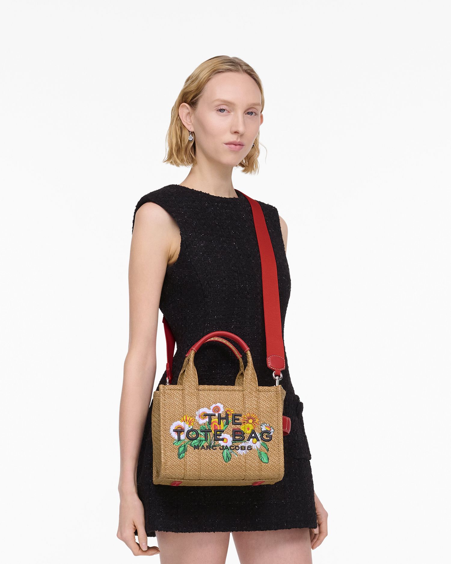 The Daisy Woven Small Tote Bag | Marc Jacobs Outlet