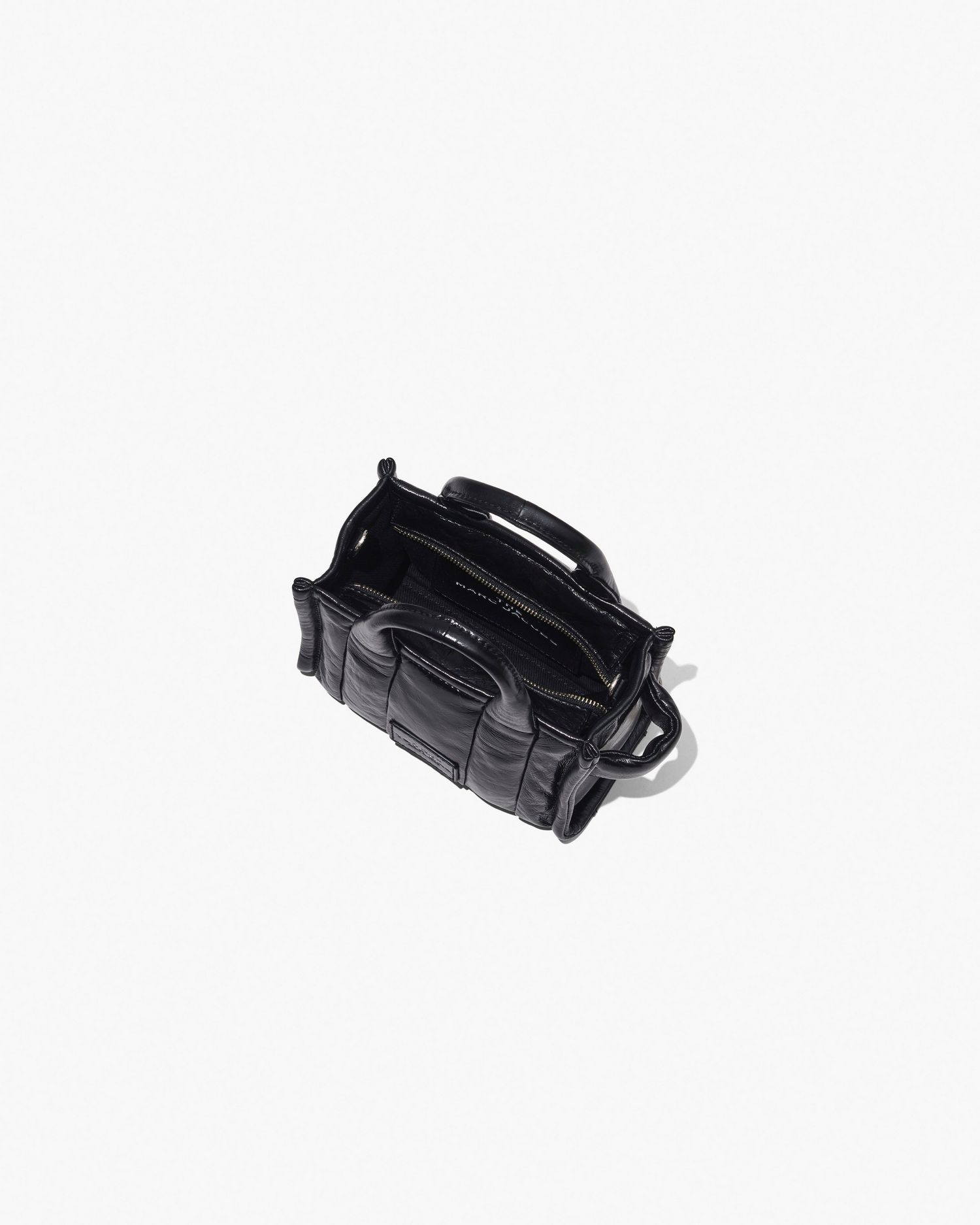 The Shiny Crinkle Leather Crossbody Tote | Marc Jacobs Outlet