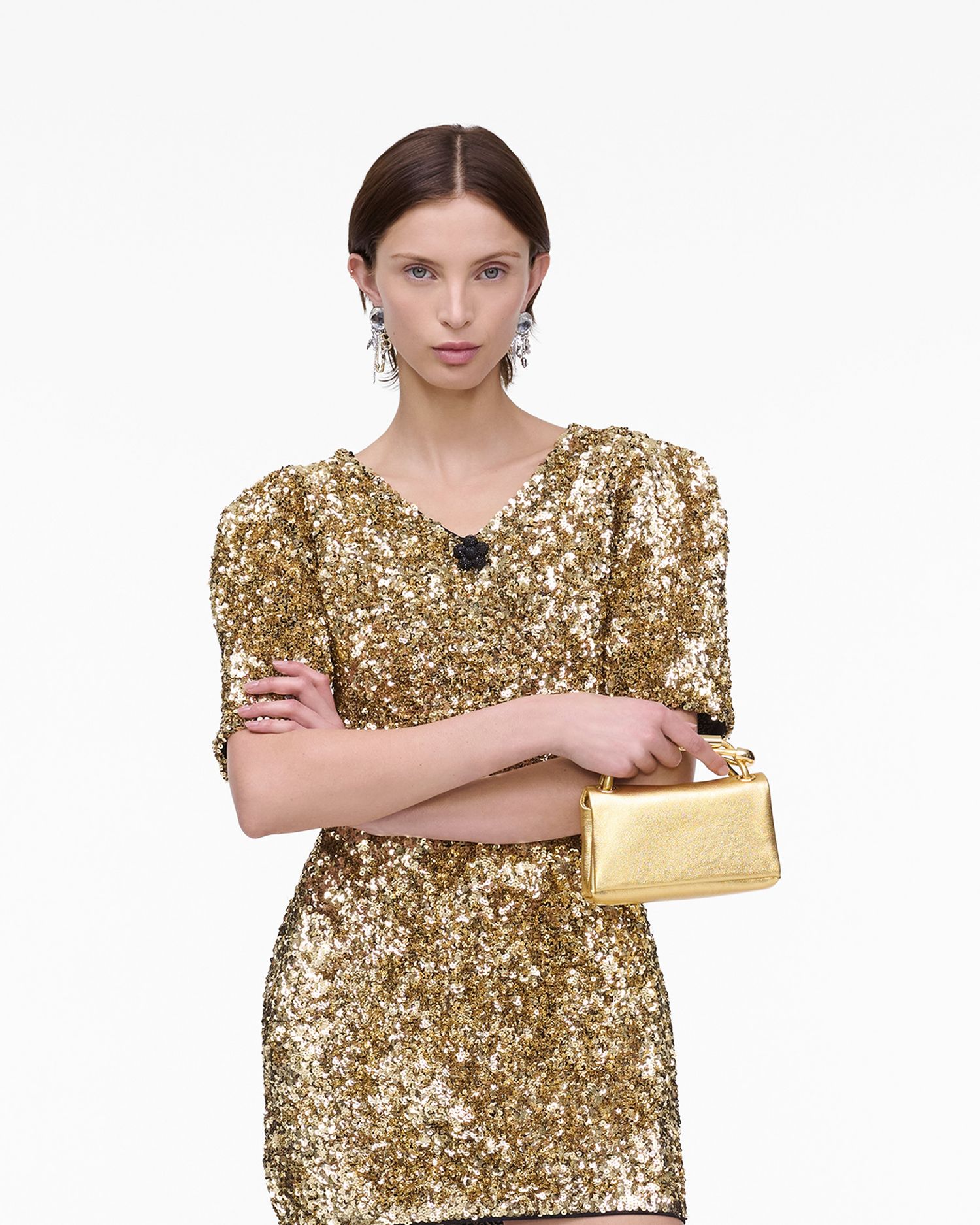 The Metallic Micro Dual Bag | Marc Jacobs Outlet