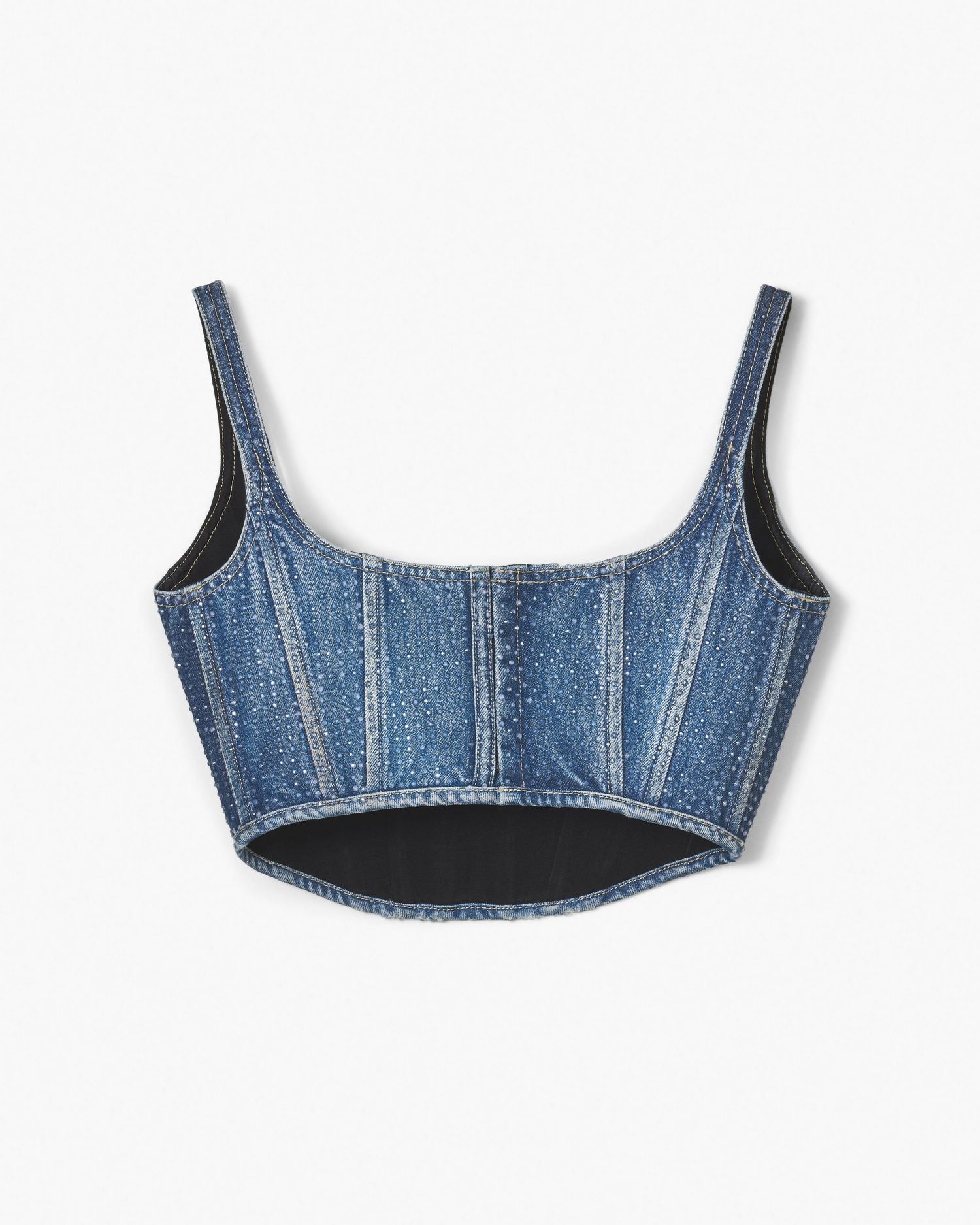 Crystal Denim Corset | Marc Jacobs Outlet