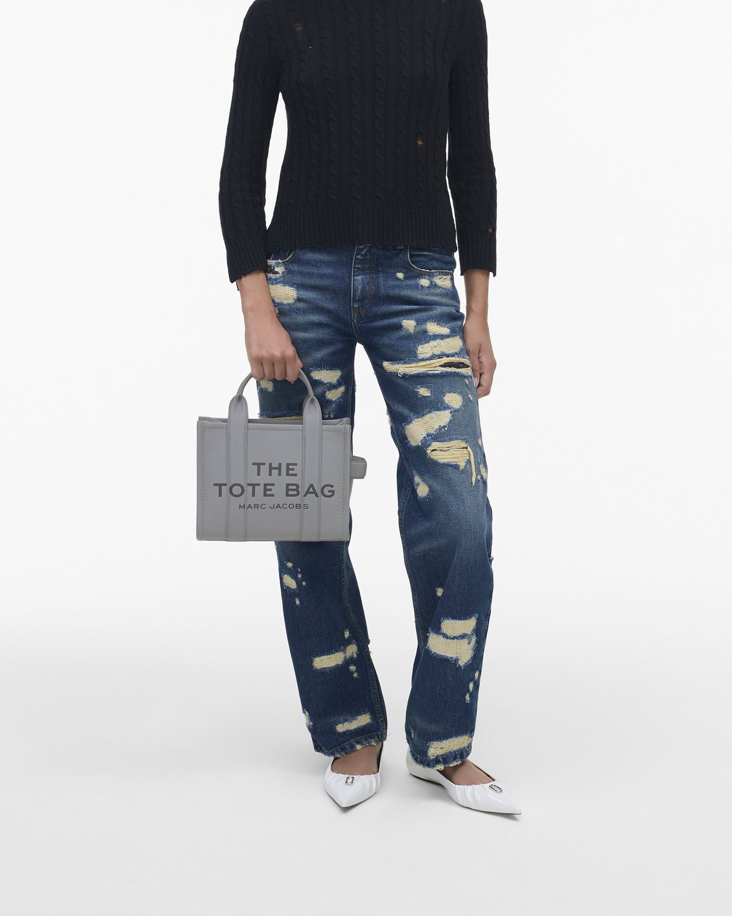 The Leather Small Tote Bag | Marc Jacobs Outlet