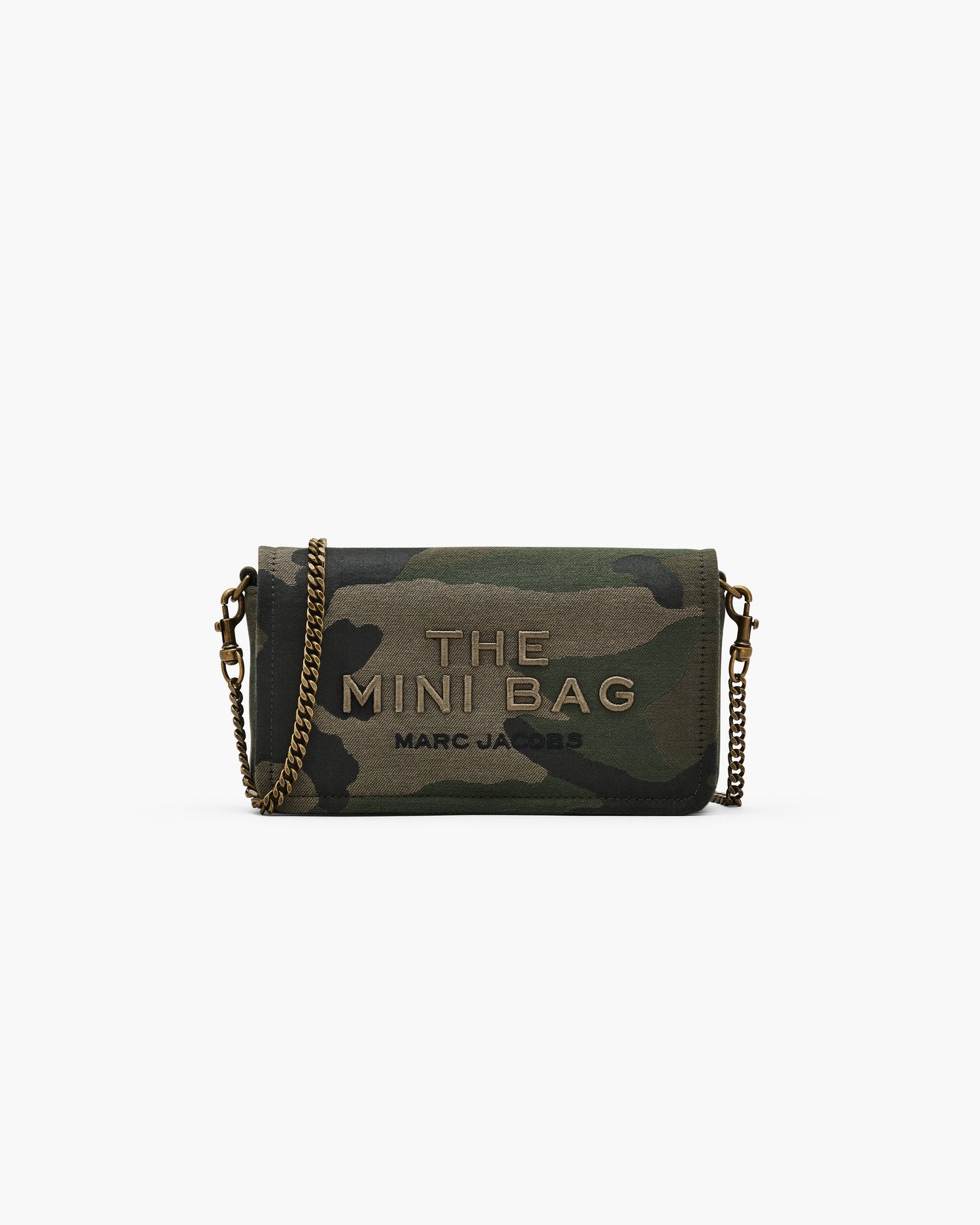 The Camo Jacquard Chain Mini Bag | Marc Jacobs Outlet
