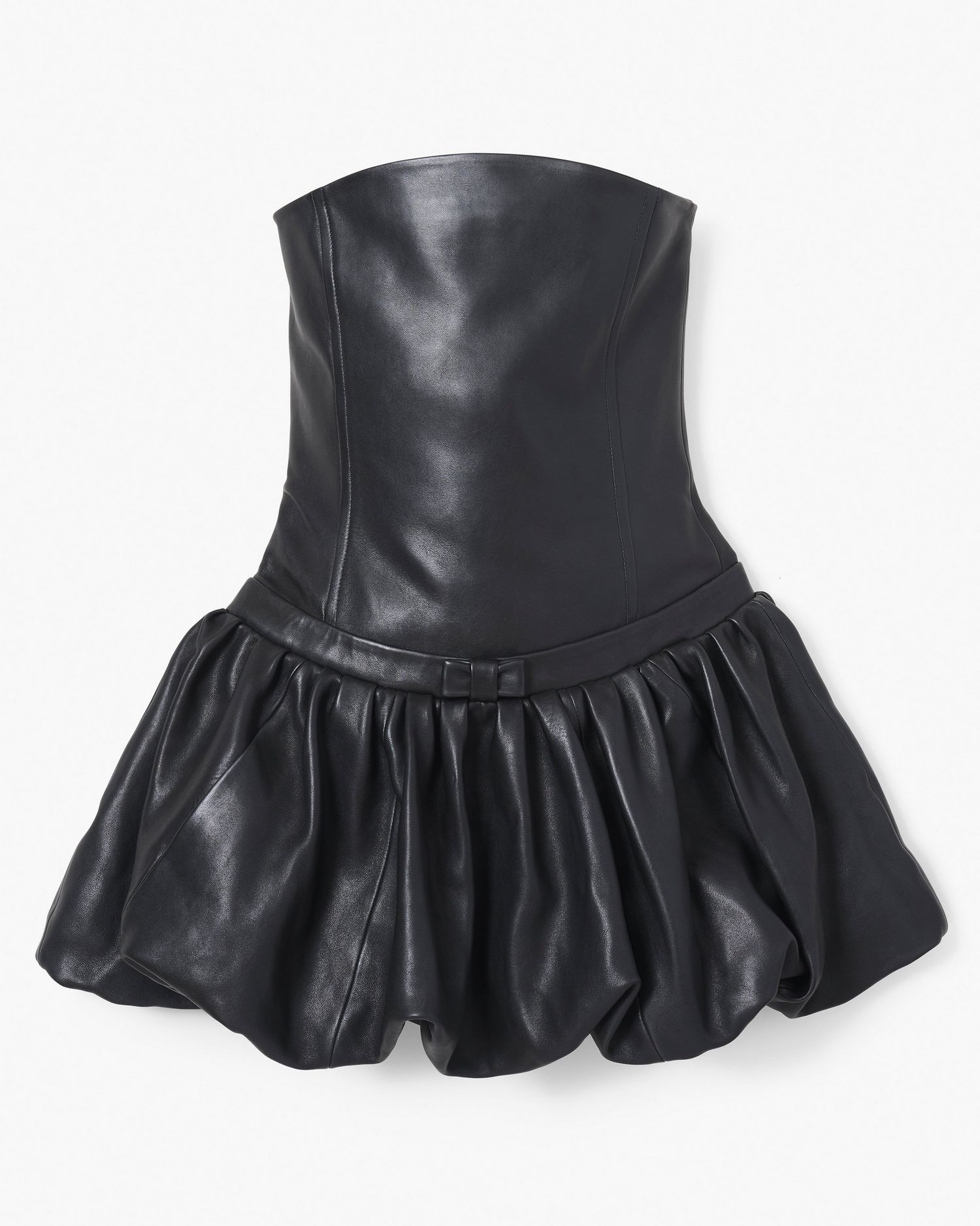 The Leather Bubble Dress | Marc Jacobs Outlet