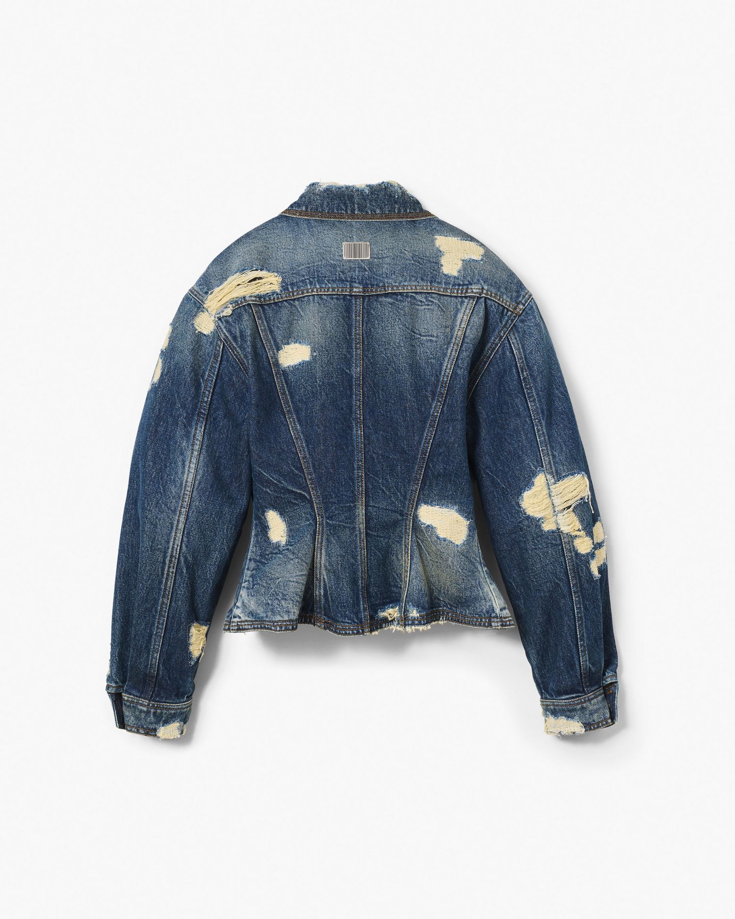 The Rip And Repair Fluted Denim Jacket | Marc Jacobs Outlet