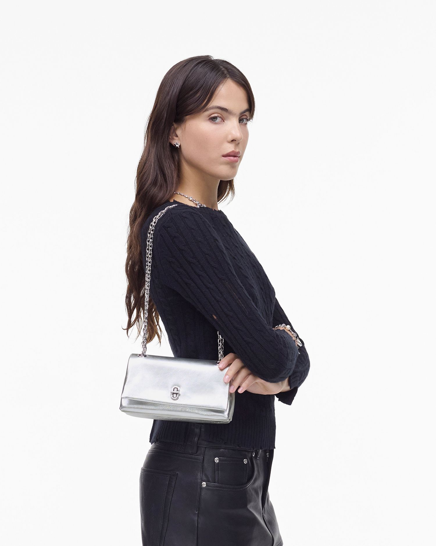 The Metallic Dual Chain Mini Bag | Marc Jacobs Outlet