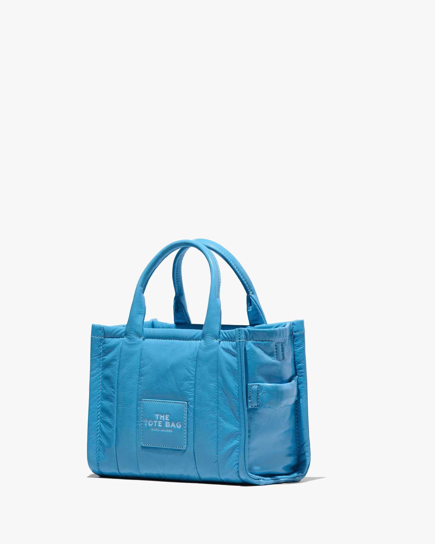 The Shiny Crinkle Leather Small Tote | Marc Jacobs Outlet