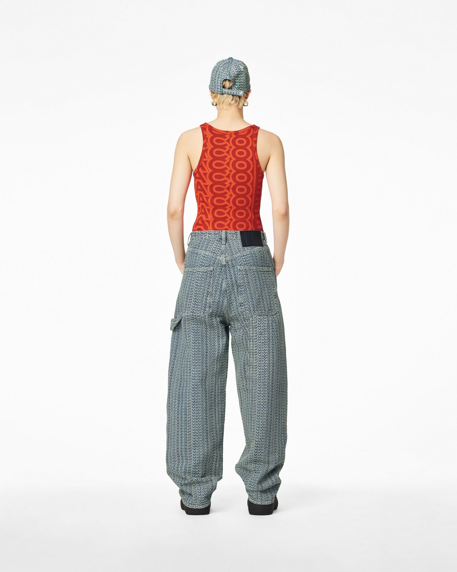 The Washed Monogram Oversized Jean | Marc Jacobs Outlet