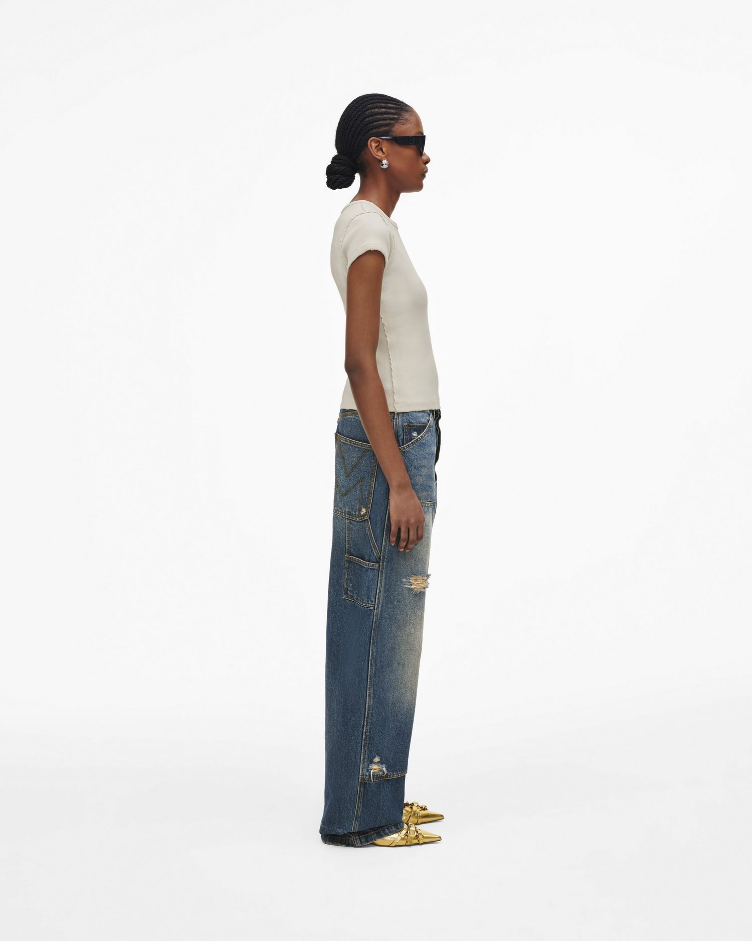 Grunge Shrunken Tee | Marc Jacobs Outlet