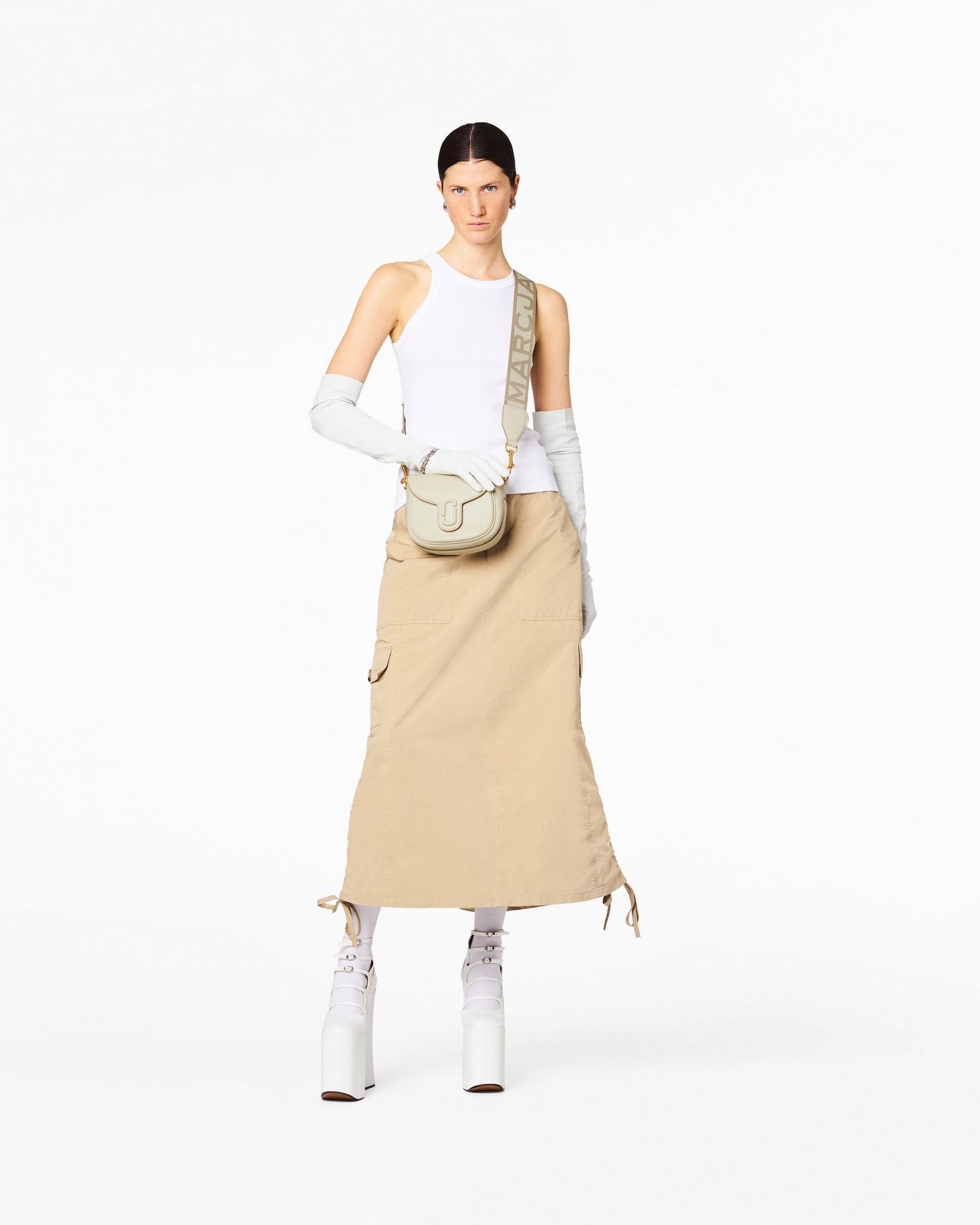 The Covered J Marc Saddle Bag | Marc Jacobs Outlet