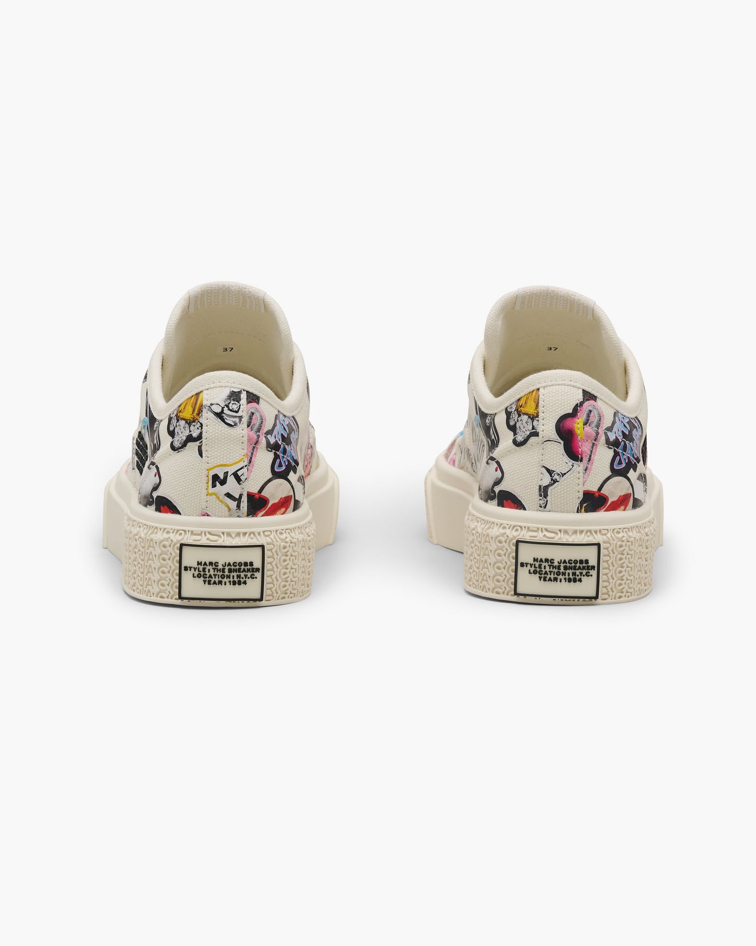 The Sticker Canvas Sneaker | Marc Jacobs Outlet