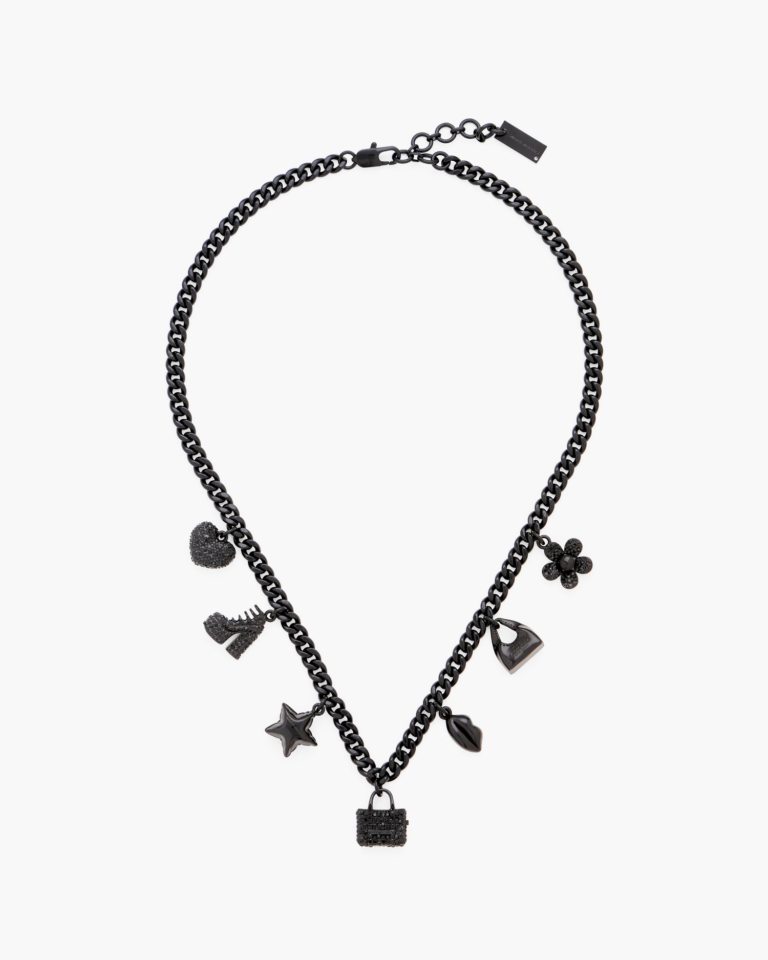Mini Icon Pave Charm Necklace | Marc Jacobs Outlet