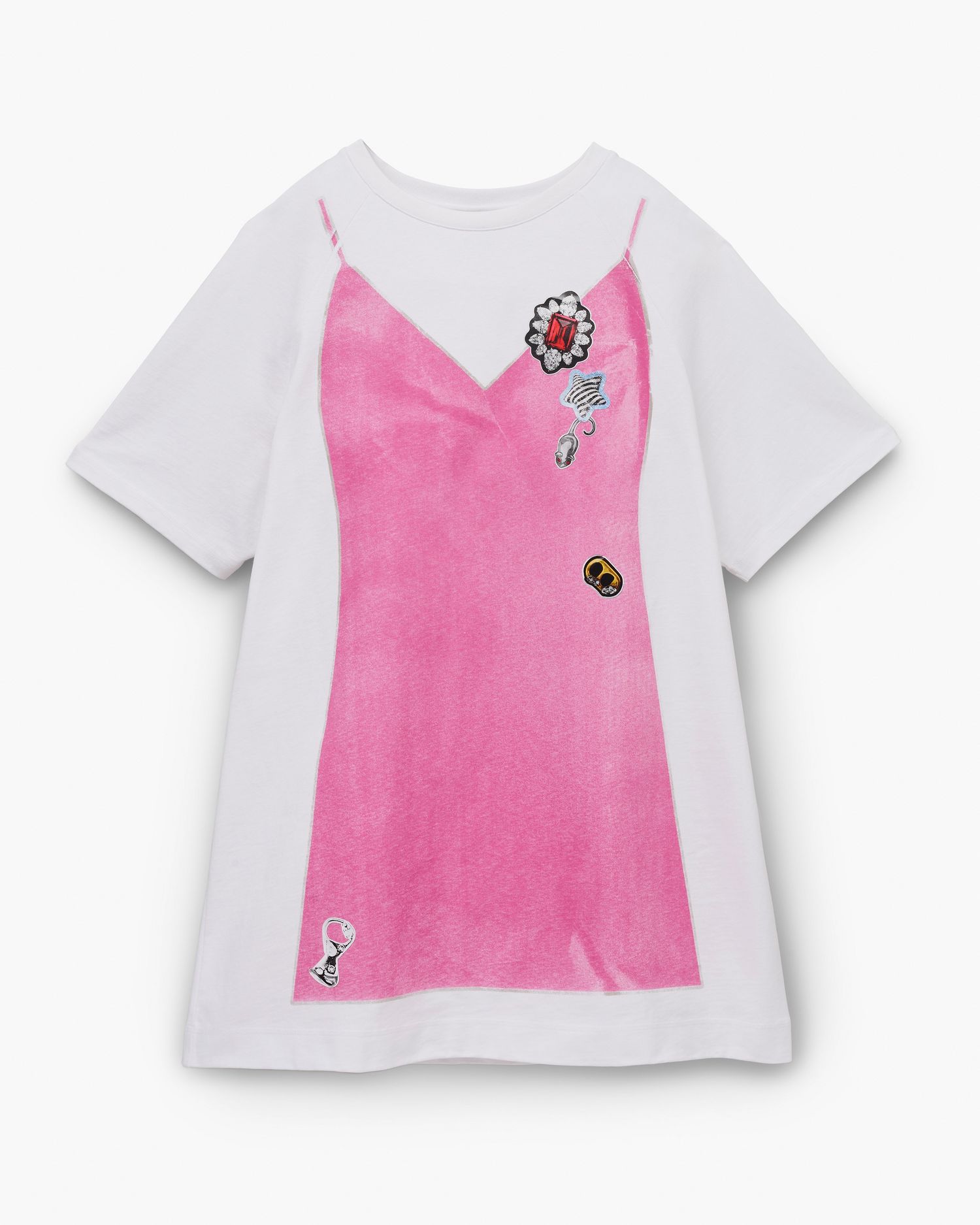 Trompe L'Oeil T-Shirt Dress | Marc Jacobs Outlet
