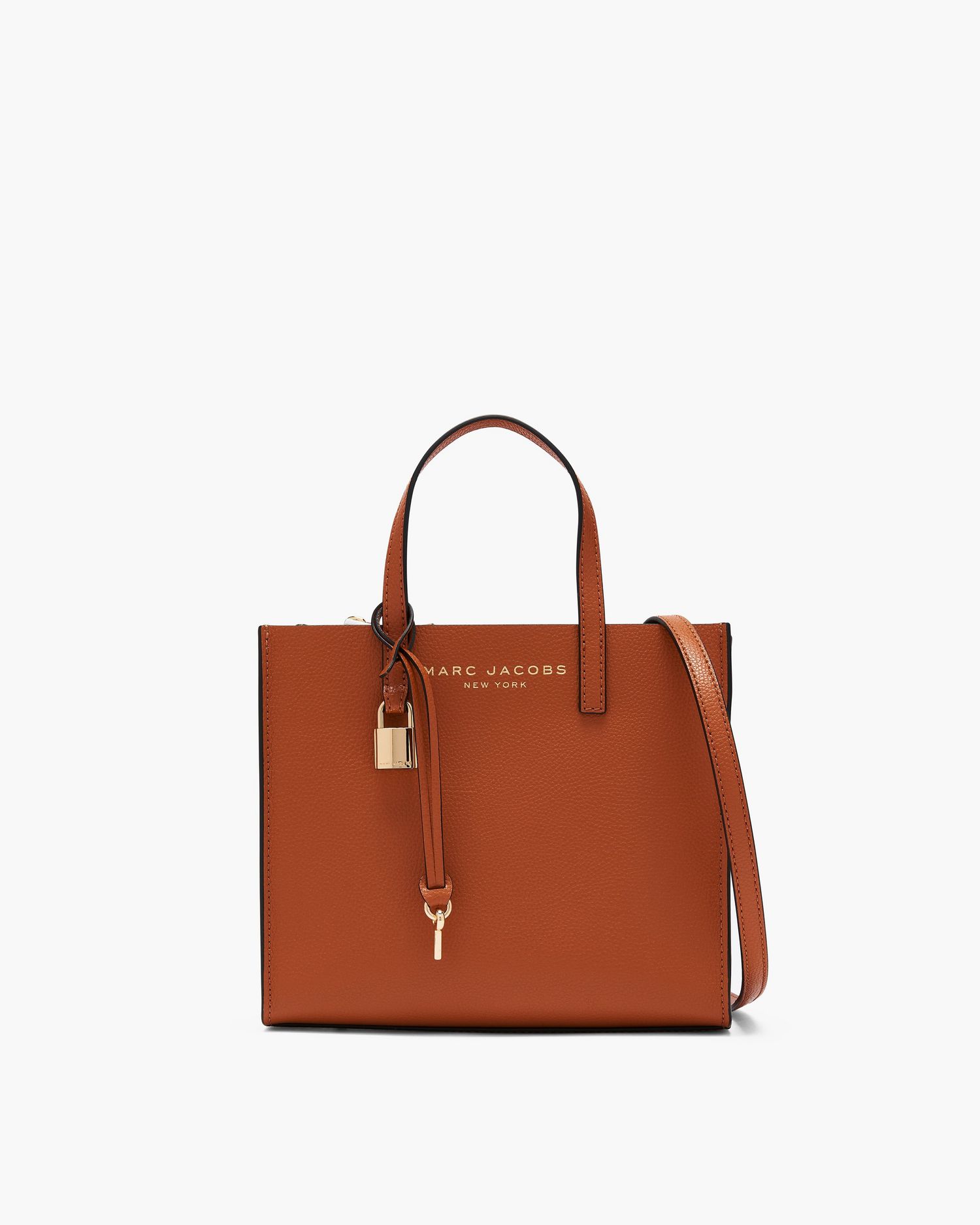 Leather Mini Grind Tote | Marc Jacobs Outlet