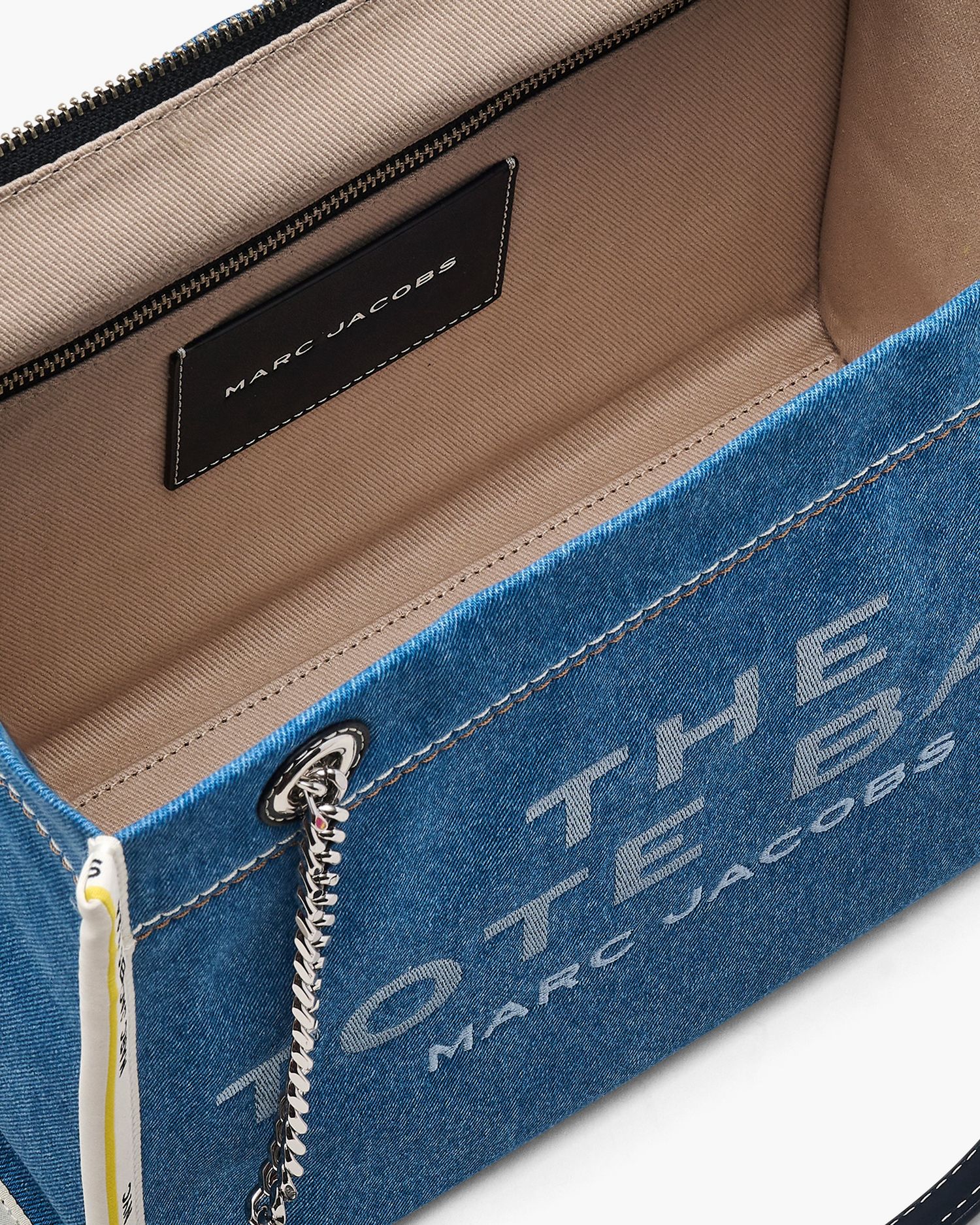 The Denim Chain Medium Tote Bag | Marc Jacobs Outlet