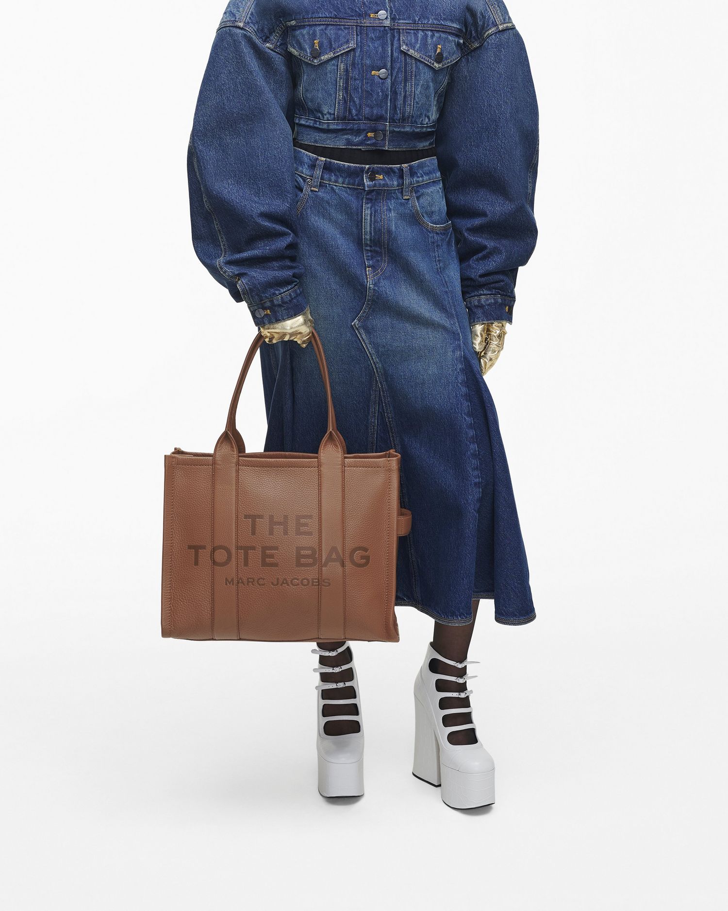 The Leather Large Tote Bag | Marc Jacobs Outlet