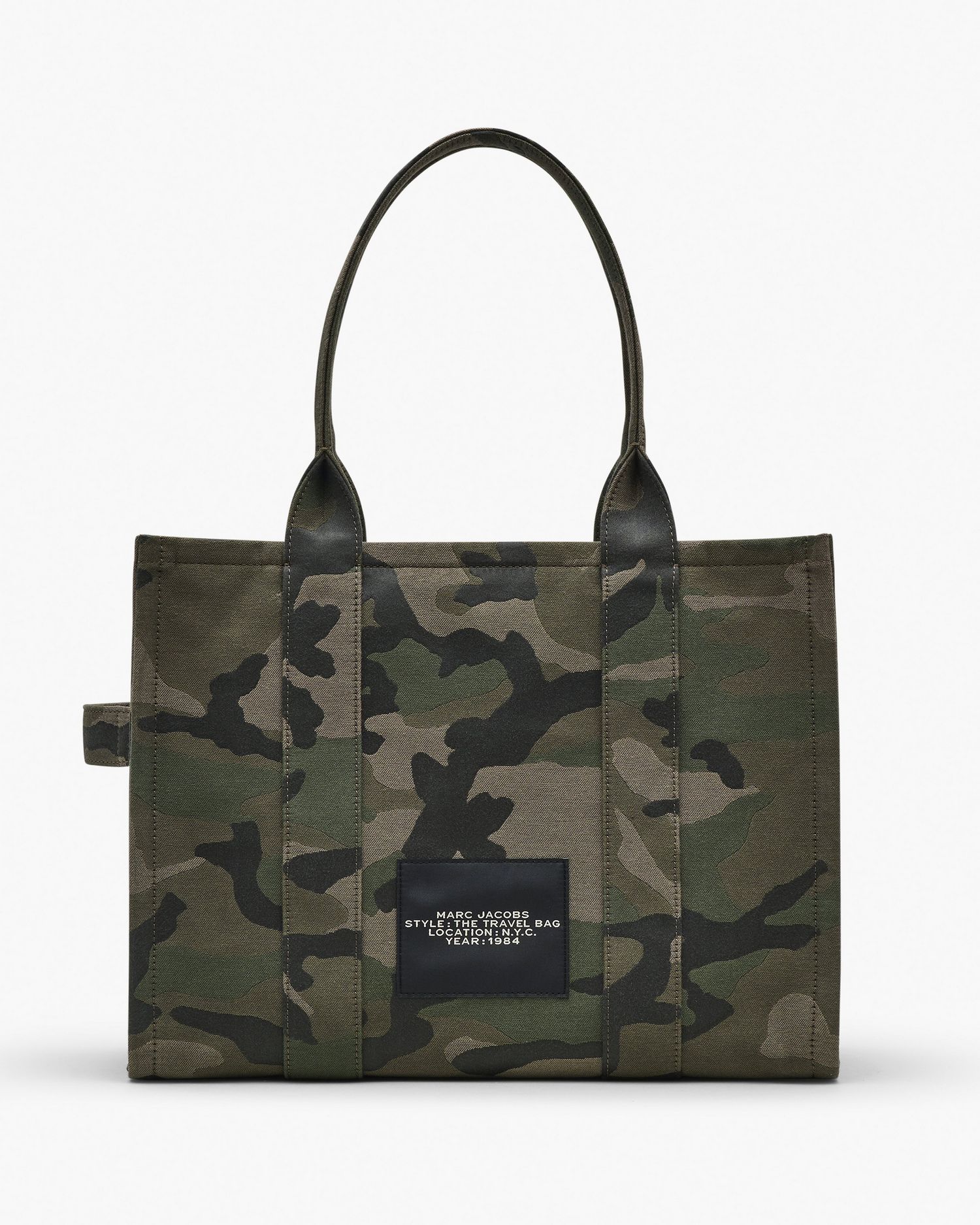 The Camo Jacquard Large Tote Bag | Marc Jacobs Outlet