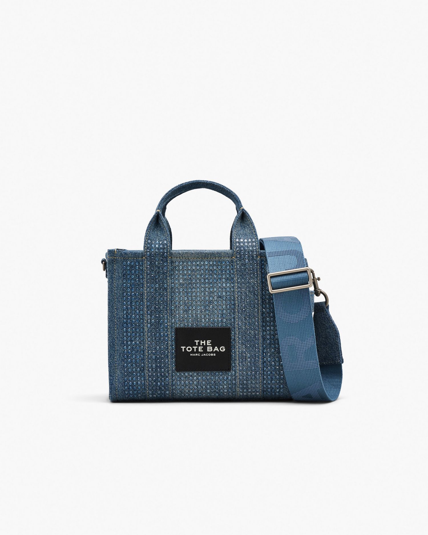 The Crystal Denim Small Tote Bag | Marc Jacobs Outlet