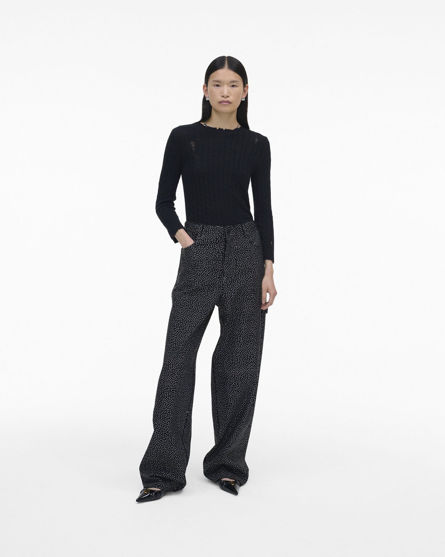 The Glam Studs Oversized Jean | Marc Jacobs Outlet