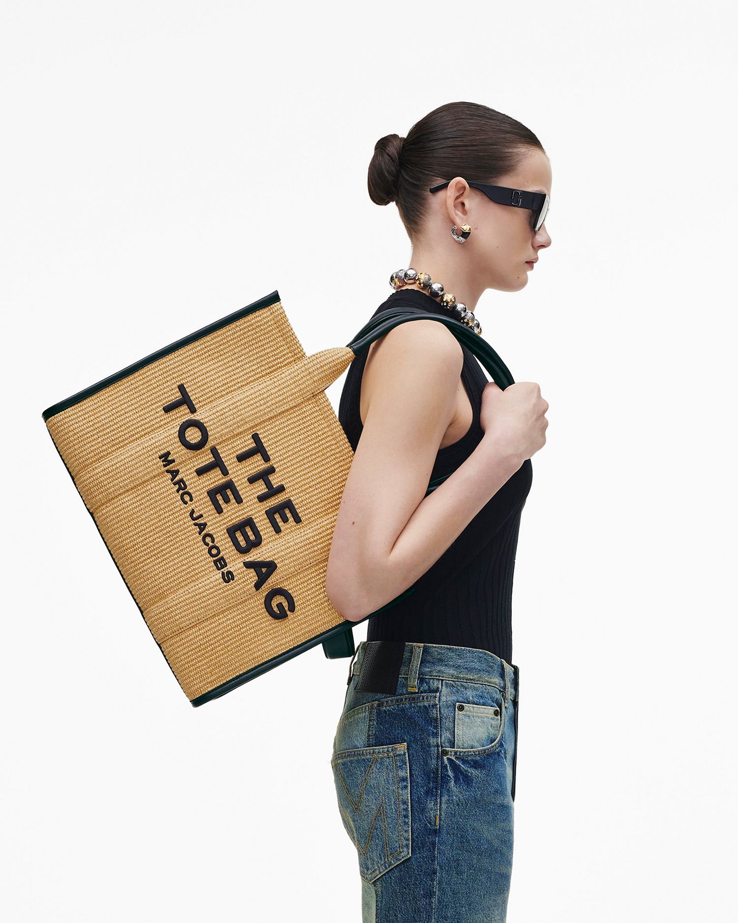 The Woven Large Tote Bag | Marc Jacobs Outlet