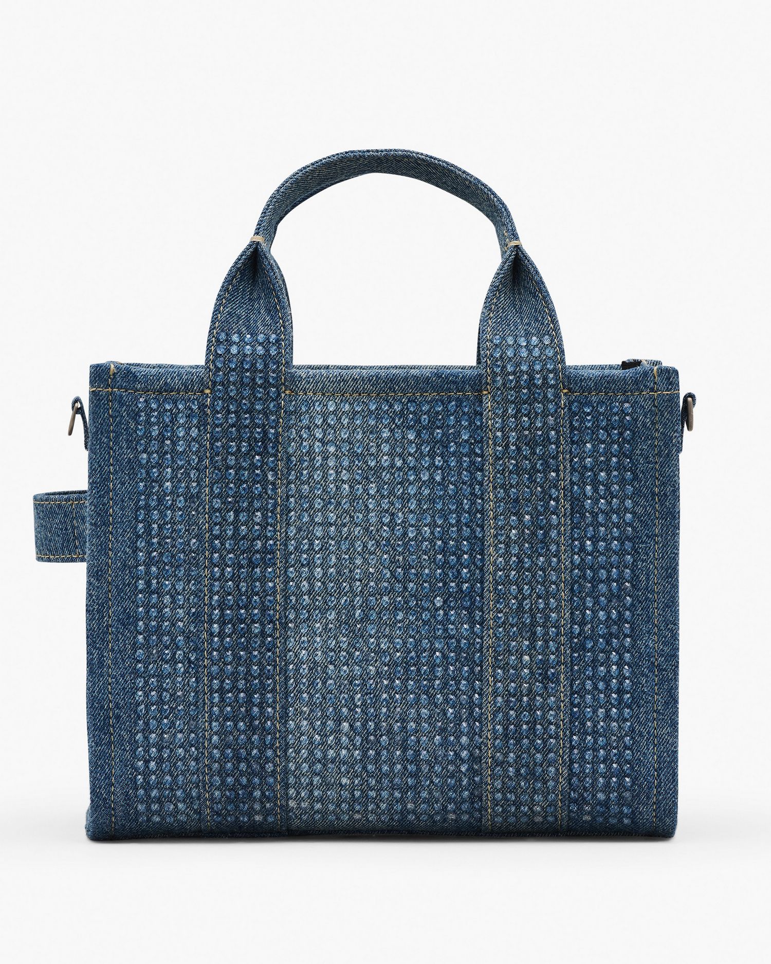 The Crystal Denim Small Tote Bag | Marc Jacobs Outlet