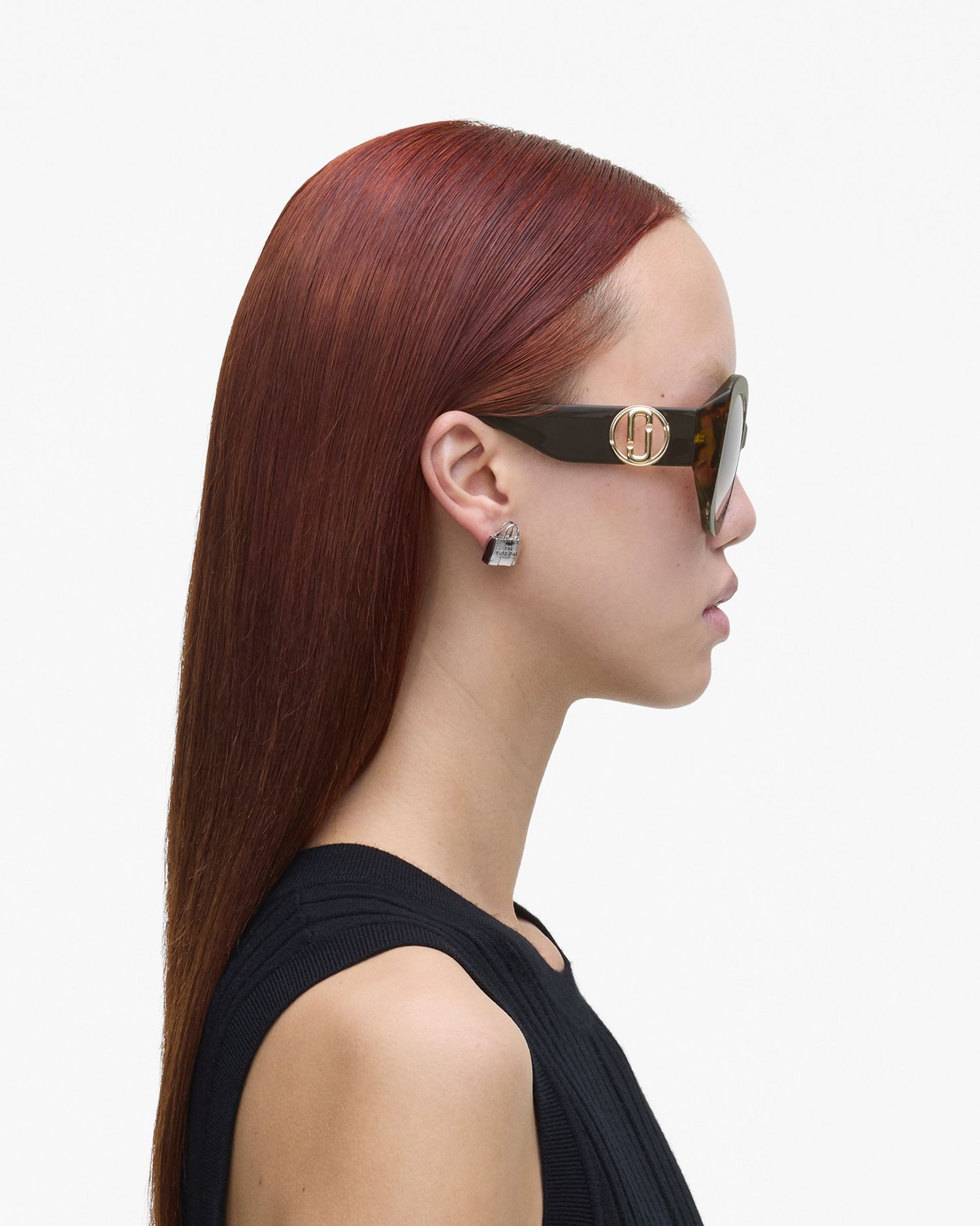 The J Marc Monogram Round Sunglasses | Marc Jacobs Outlet
