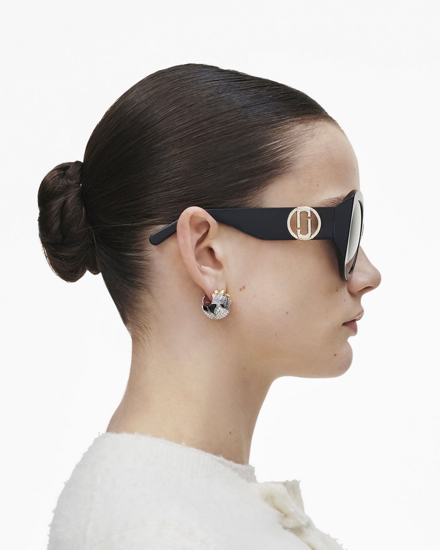 The Crystal J Marc Oversized Sunglasses | Marc Jacobs Outlet