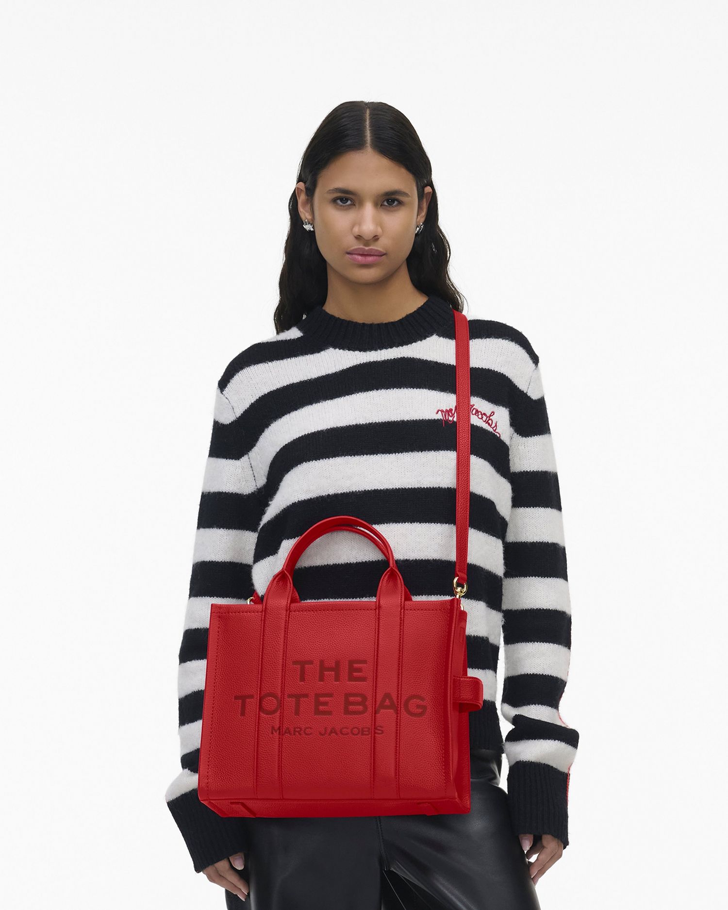 The Leather Medium Tote Bag | Marc Jacobs Outlet