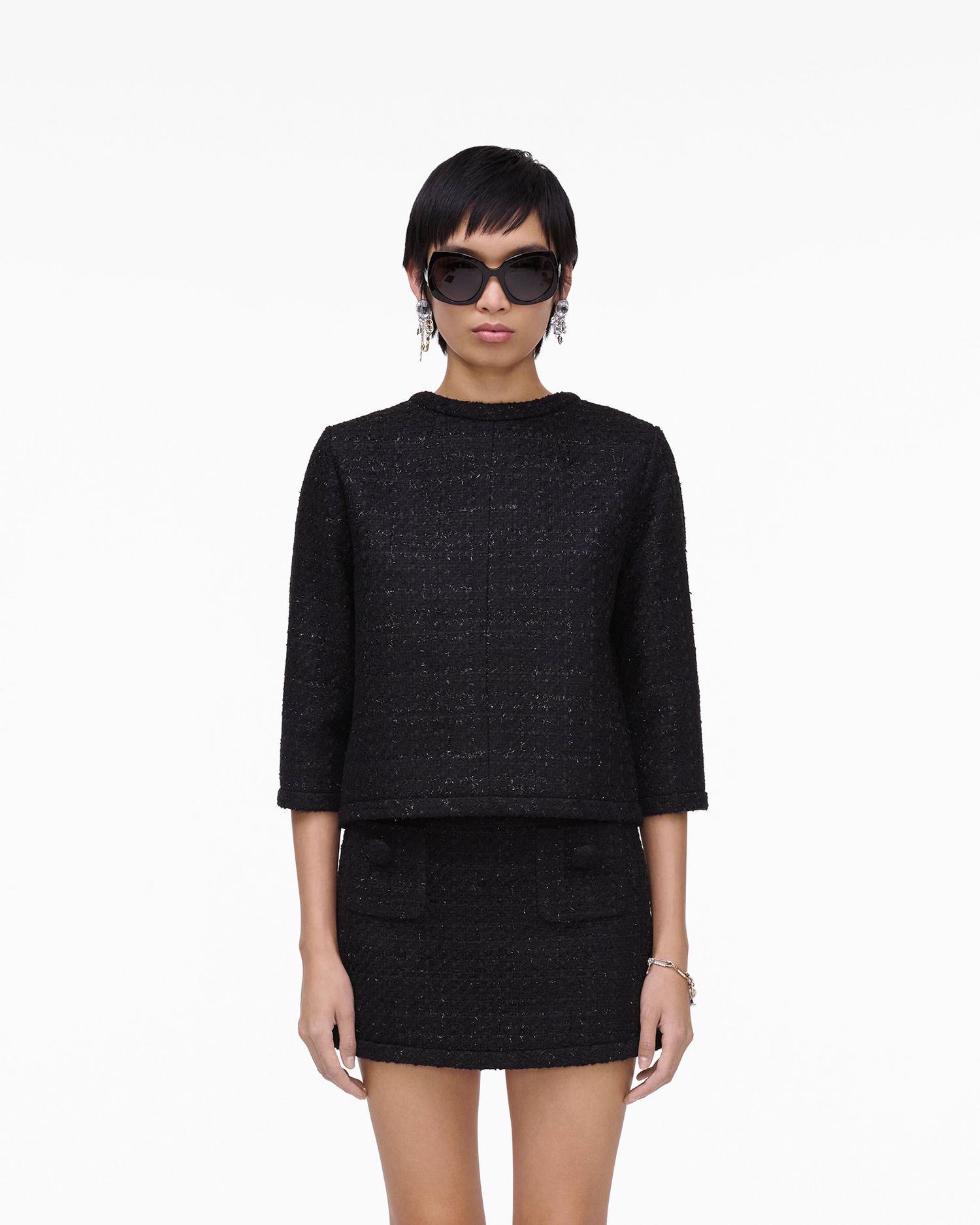 Tweed Backwards Lady Jacket | Marc Jacobs Outlet