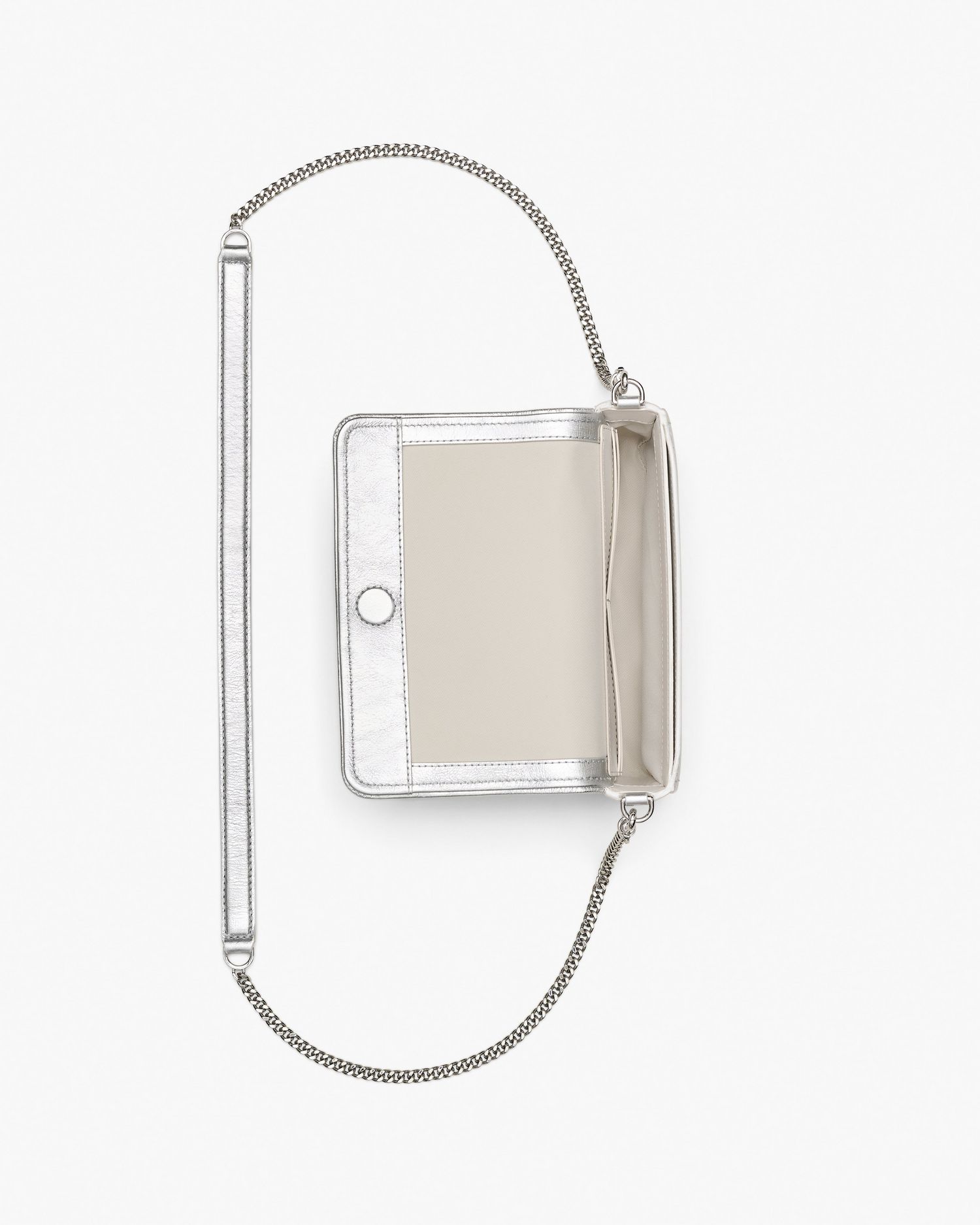 The Metallic Leather Chain Mini Bag | Marc Jacobs Outlet