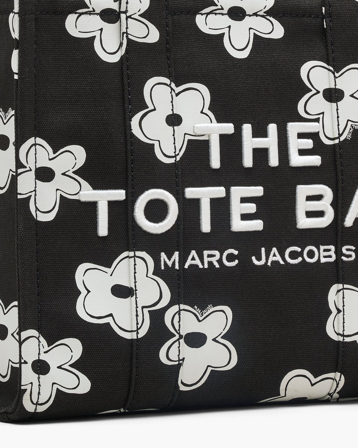 The Daisy Canvas Medium Tote Bag | Marc Jacobs Outlet