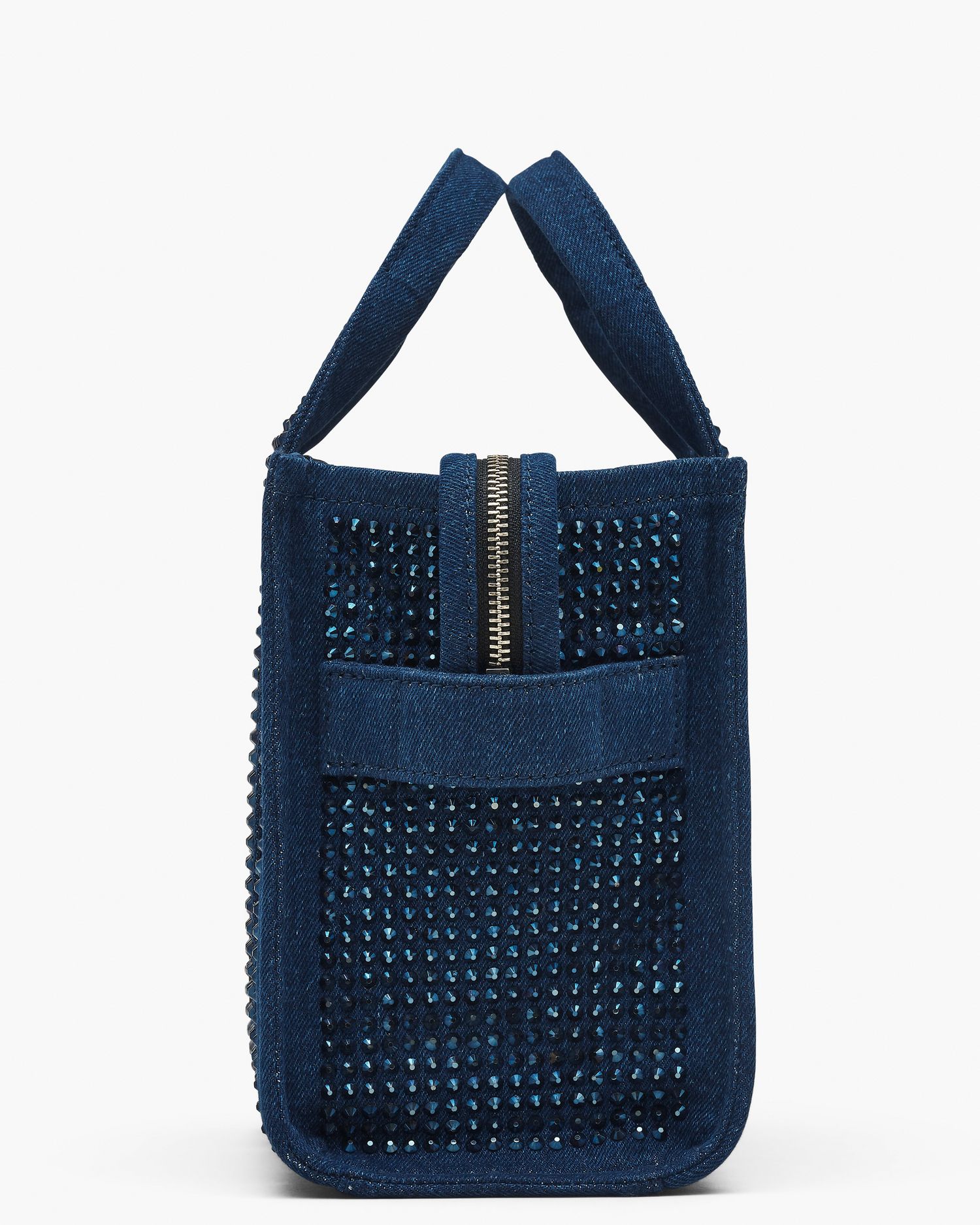 The Crystal Denim Small Tote Bag | Marc Jacobs Outlet
