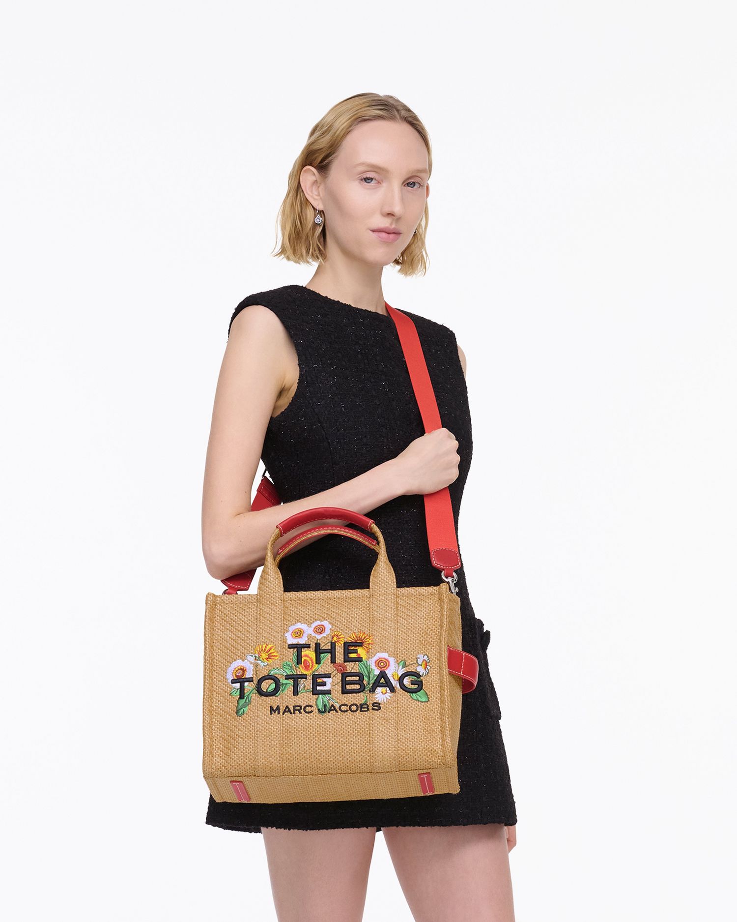 The Daisy Woven Medium Tote Bag | Marc Jacobs Outlet