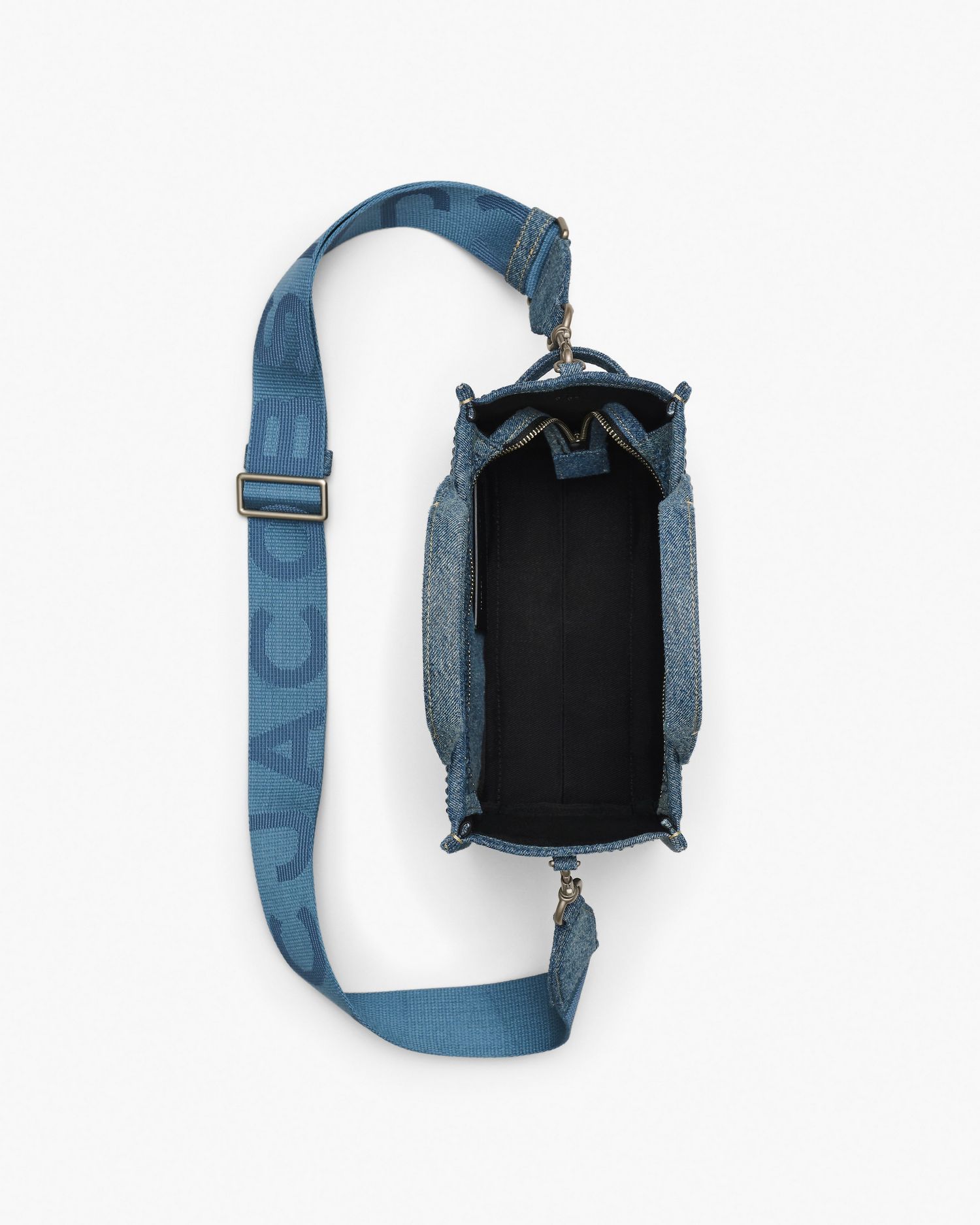 The Crystal Denim Small Tote Bag | Marc Jacobs Outlet