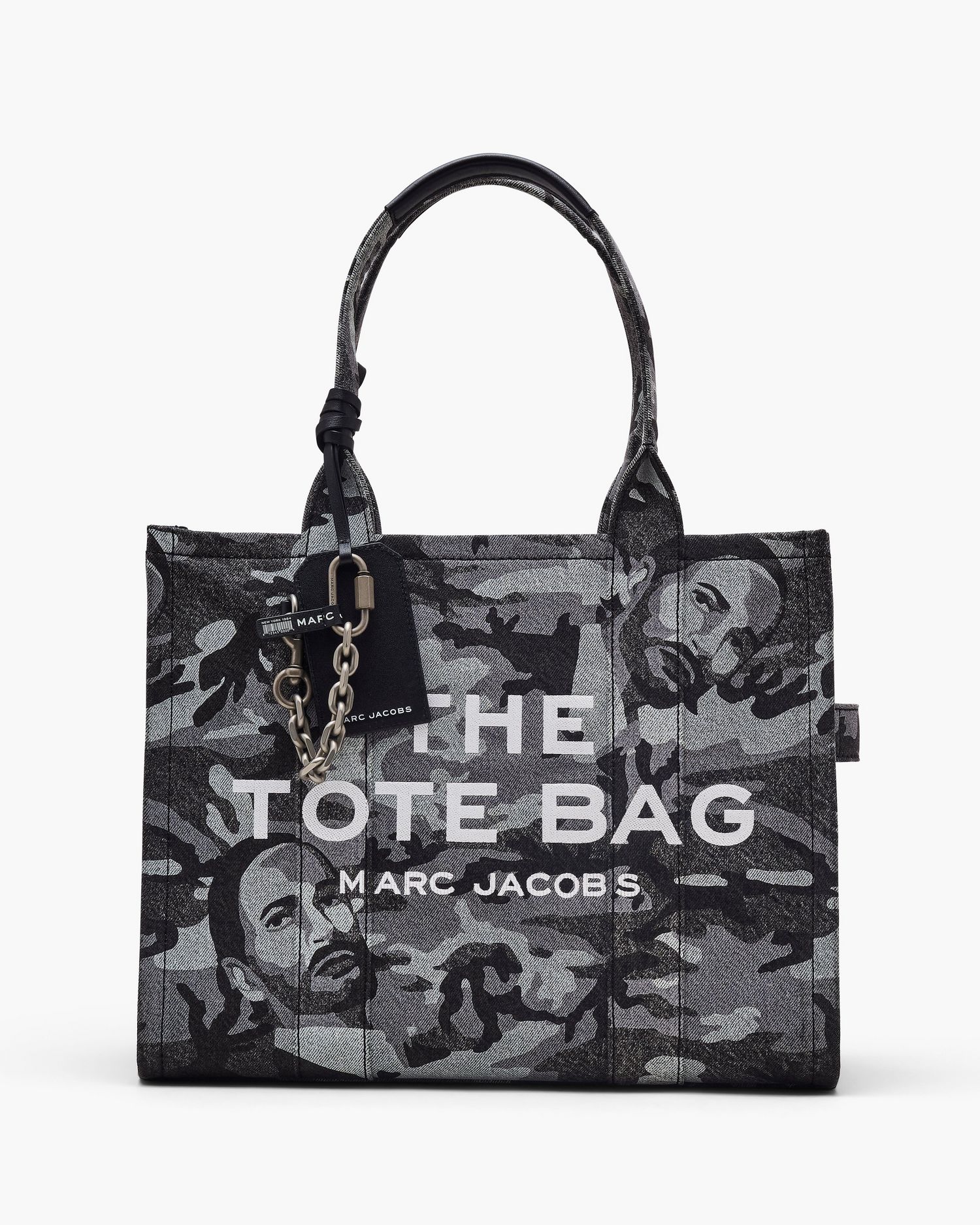 The Marc Camo Denim Large Tote Bag | Marc Jacobs Outlet