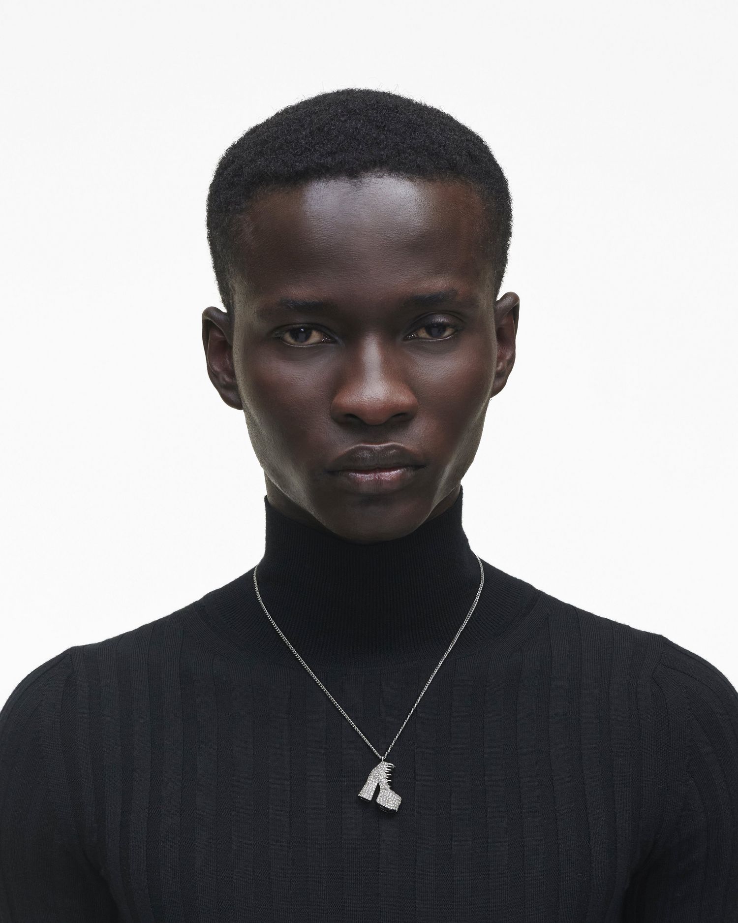 The Pave Kiki Boot Necklace | Marc Jacobs Outlet