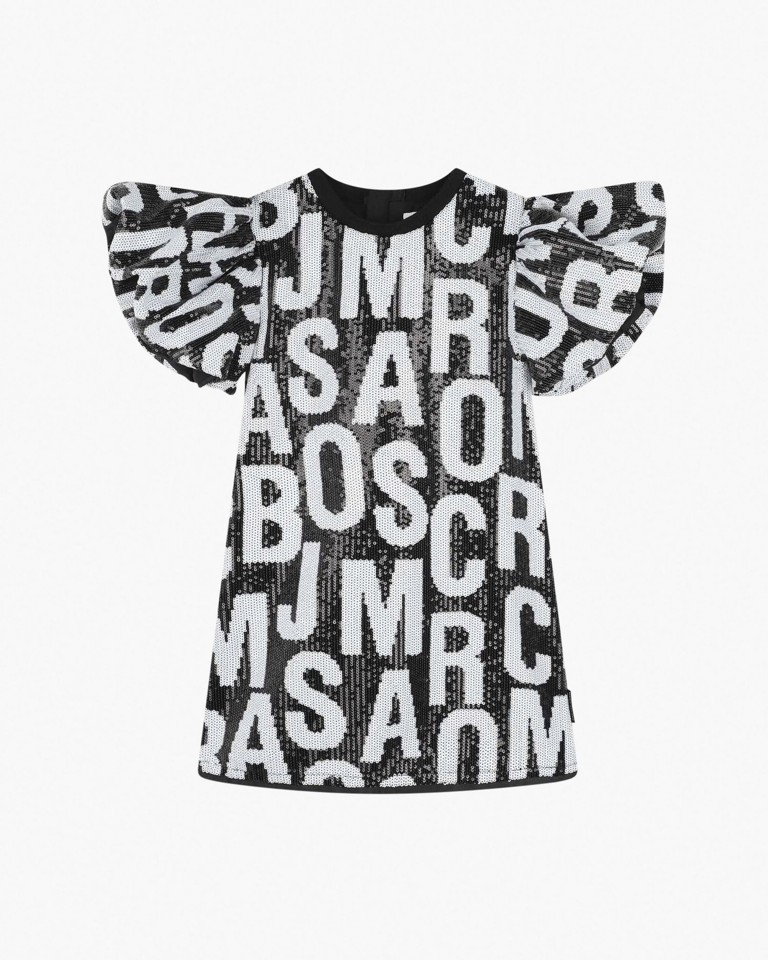 The Jumbled Logo Sequin Dress | Marc Jacobs Outlet
