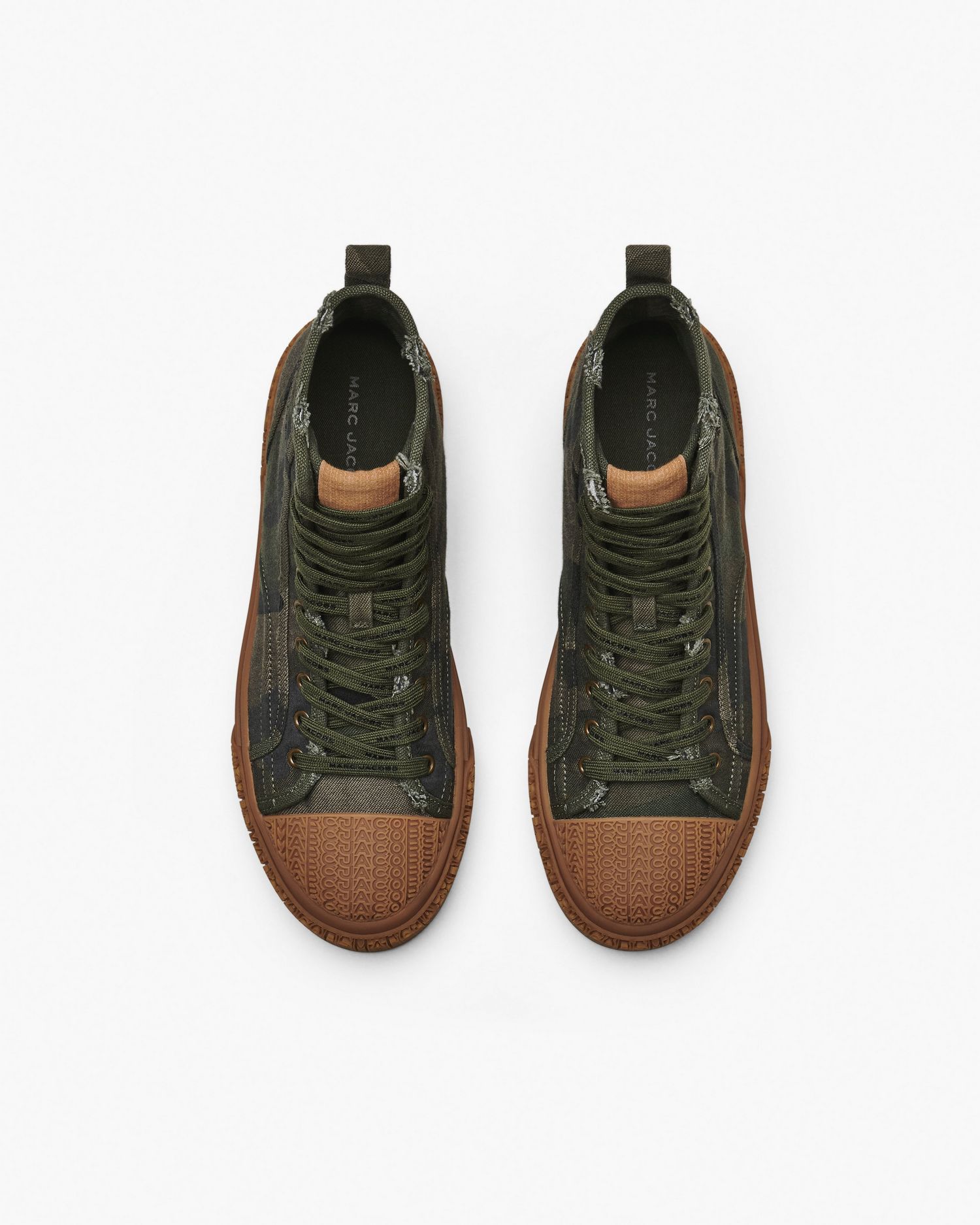 The Camo Jacquard High Top Sneaker | Marc Jacobs Outlet