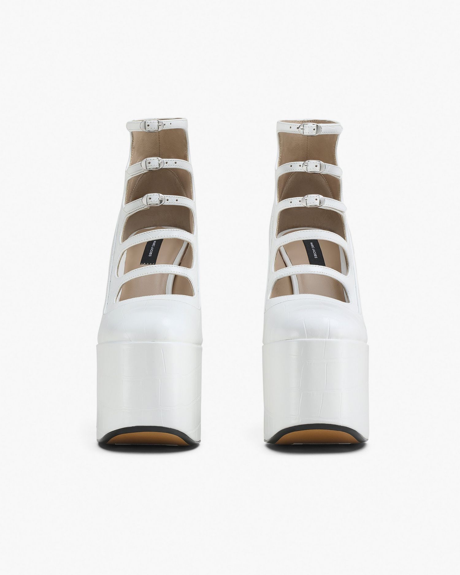 The Croc Embossed Kiki Ankle Boot | Marc Jacobs Outlet