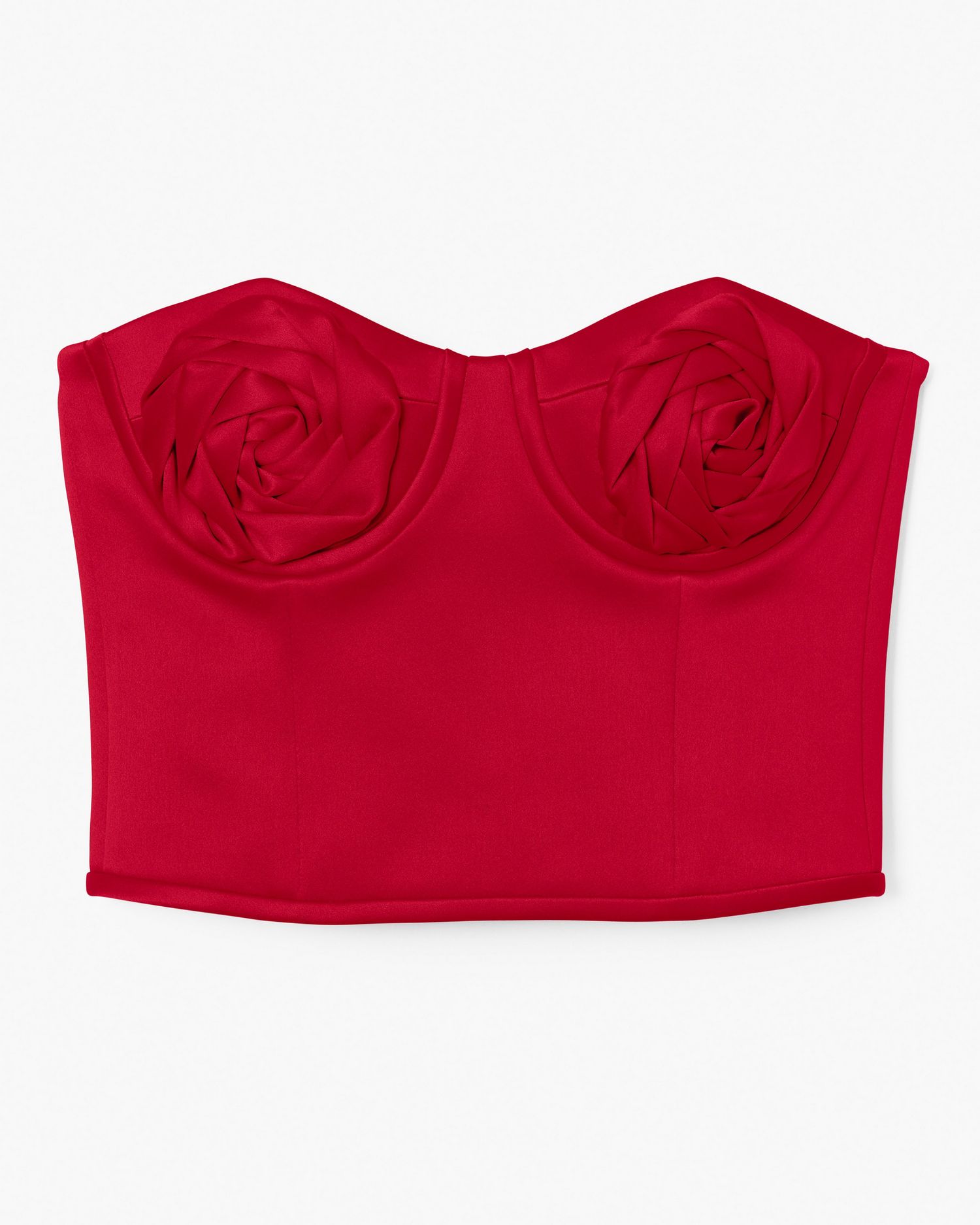 The Satin Rose Corset | Marc Jacobs Outlet