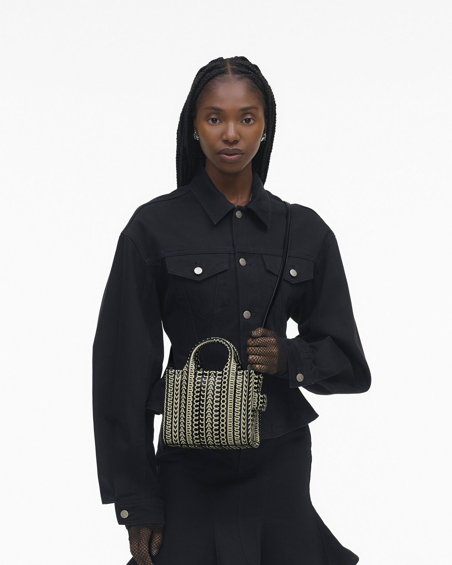 The Monogram Leather Crossbody Tote Bag | Marc Jacobs Outlet