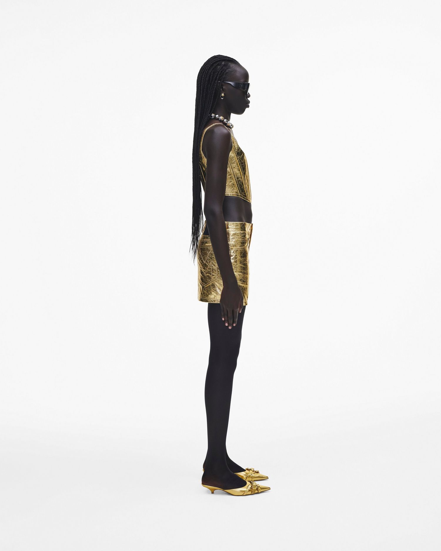 Metallic Mini Skirt | Marc Jacobs Outlet