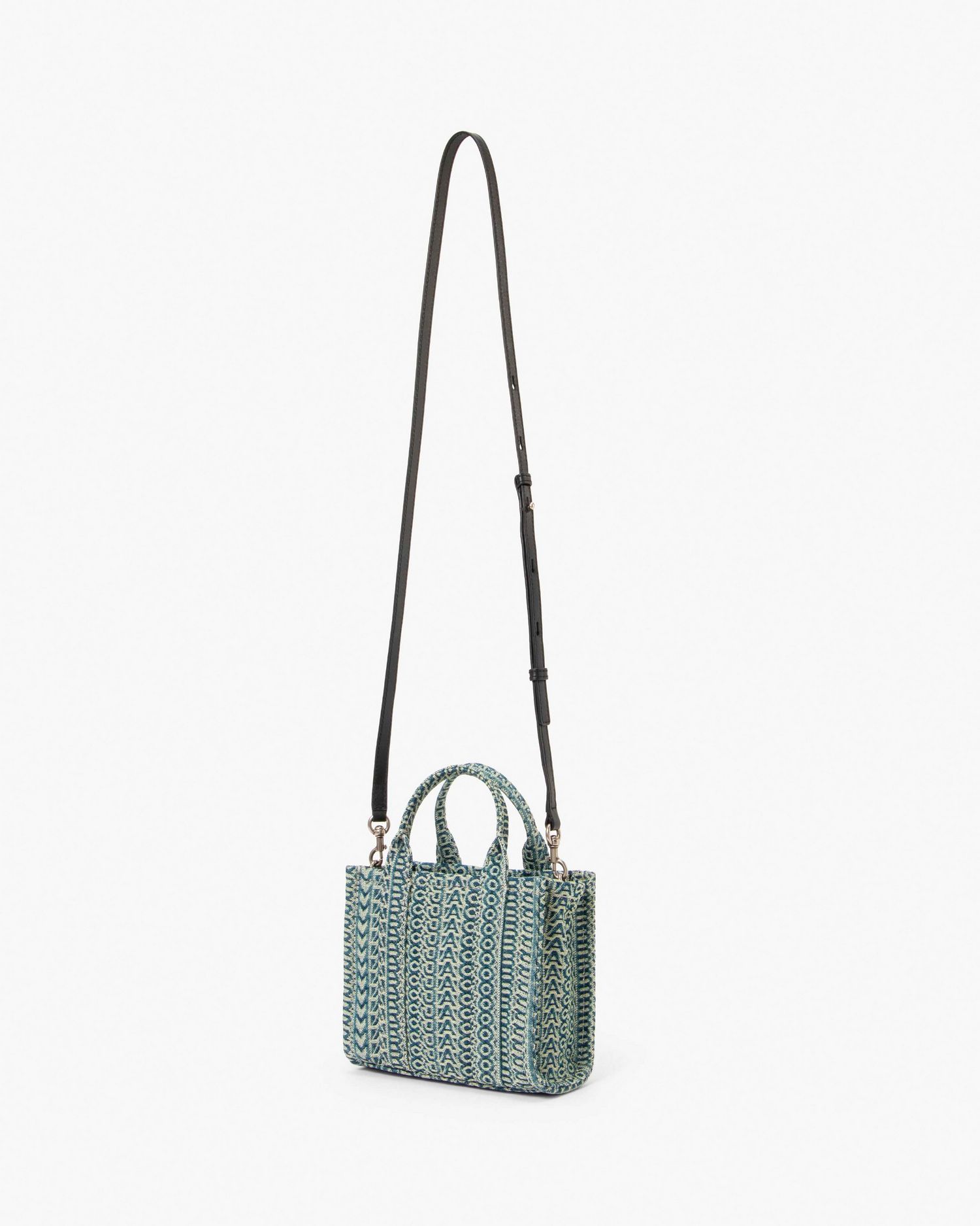 The Washed Monogram Denim Crossbody Tote Bag | Marc Jacobs Outlet