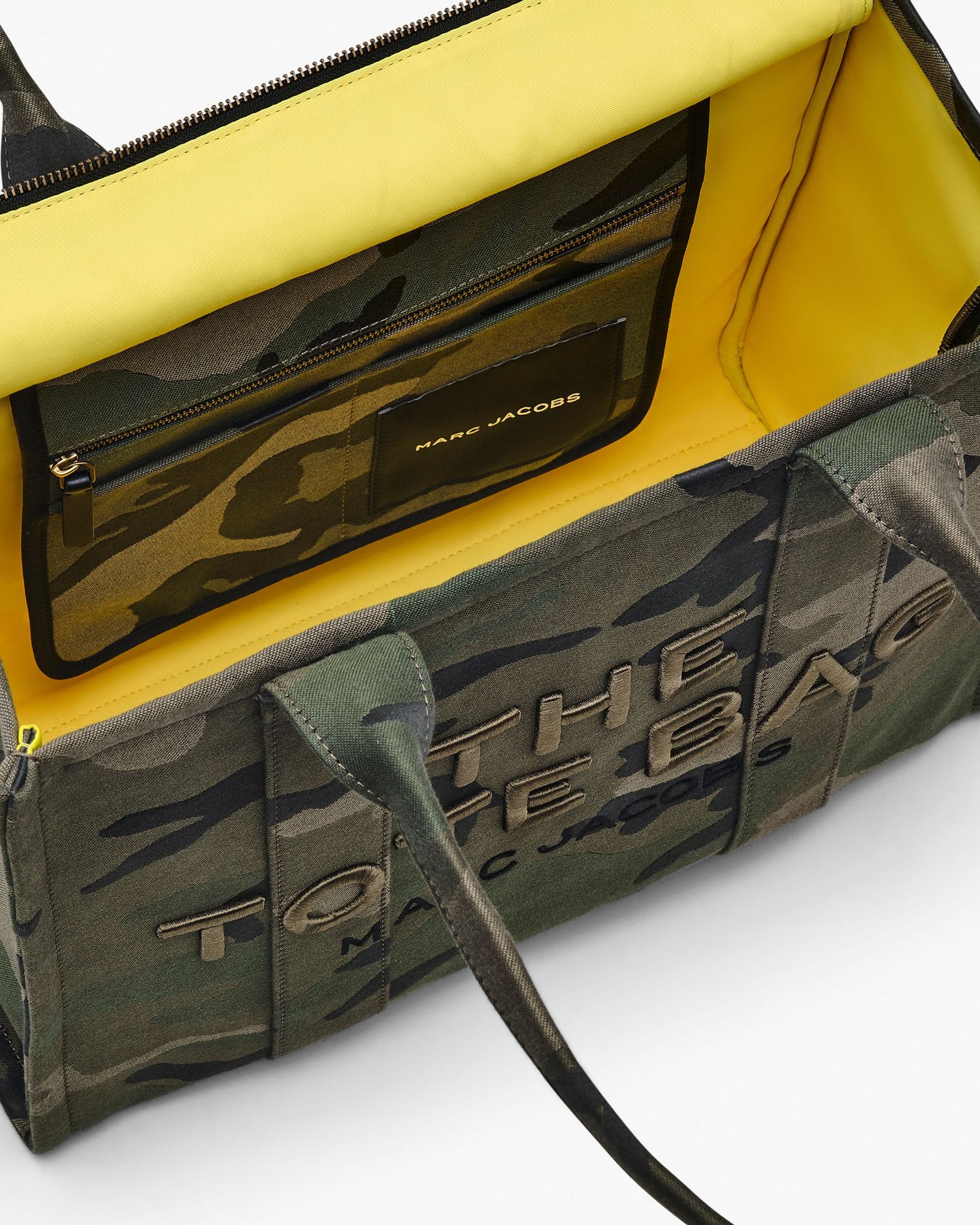 The Camo Jacquard Large Tote Bag | Marc Jacobs Outlet