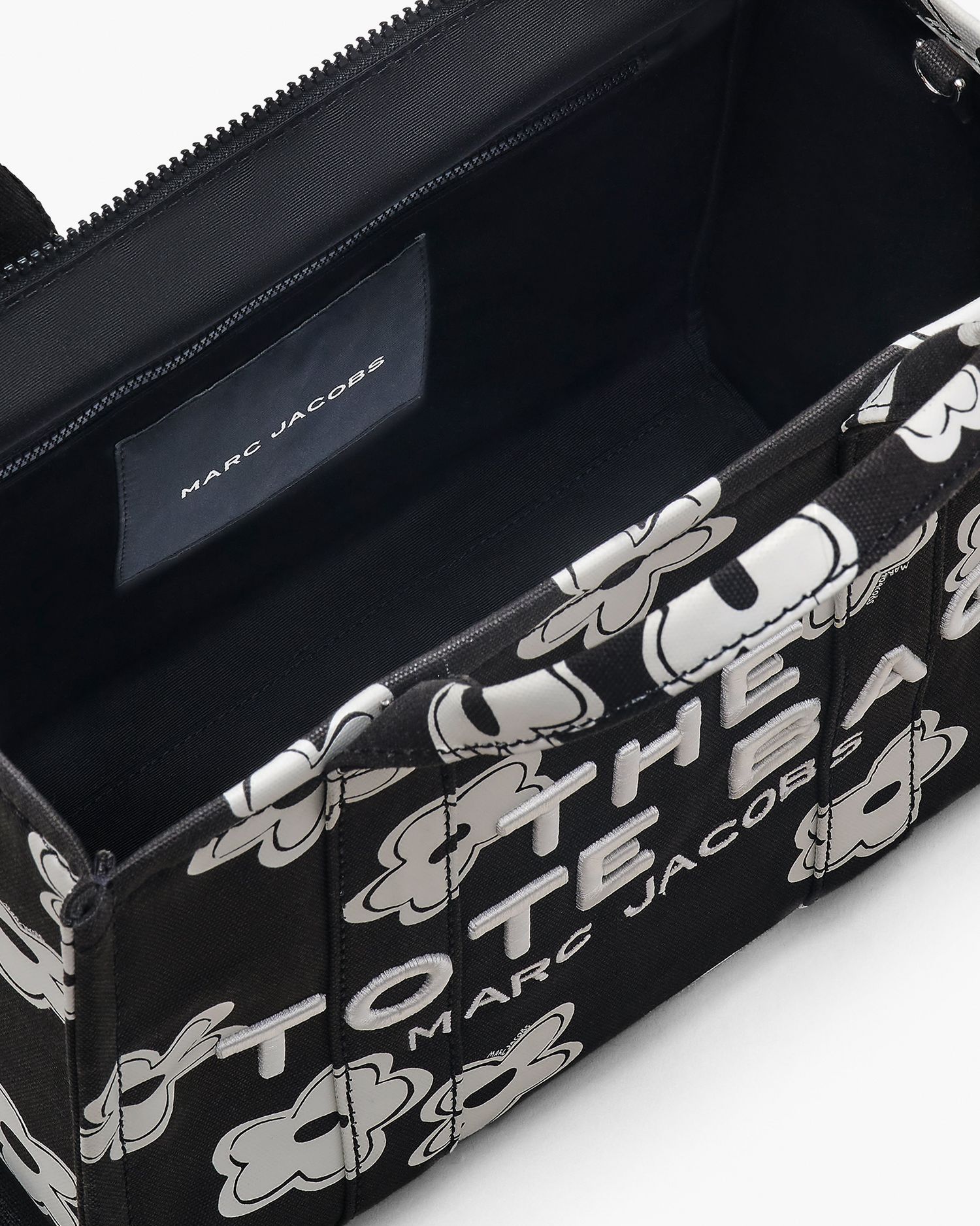 The Daisy Canvas Medium Tote Bag | Marc Jacobs Outlet