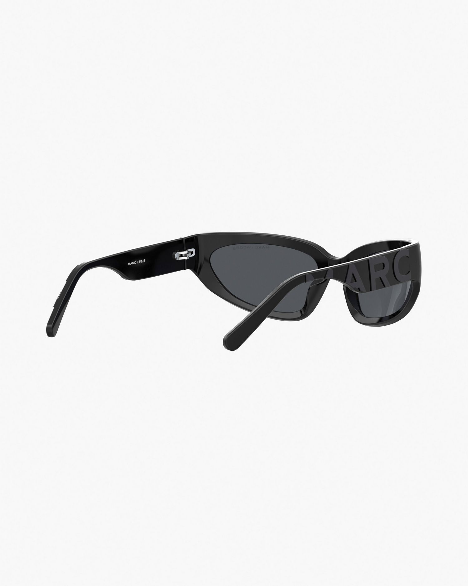 The Bold Logo Wrapped Mirrored Sunglasses | Marc Jacobs Outlet