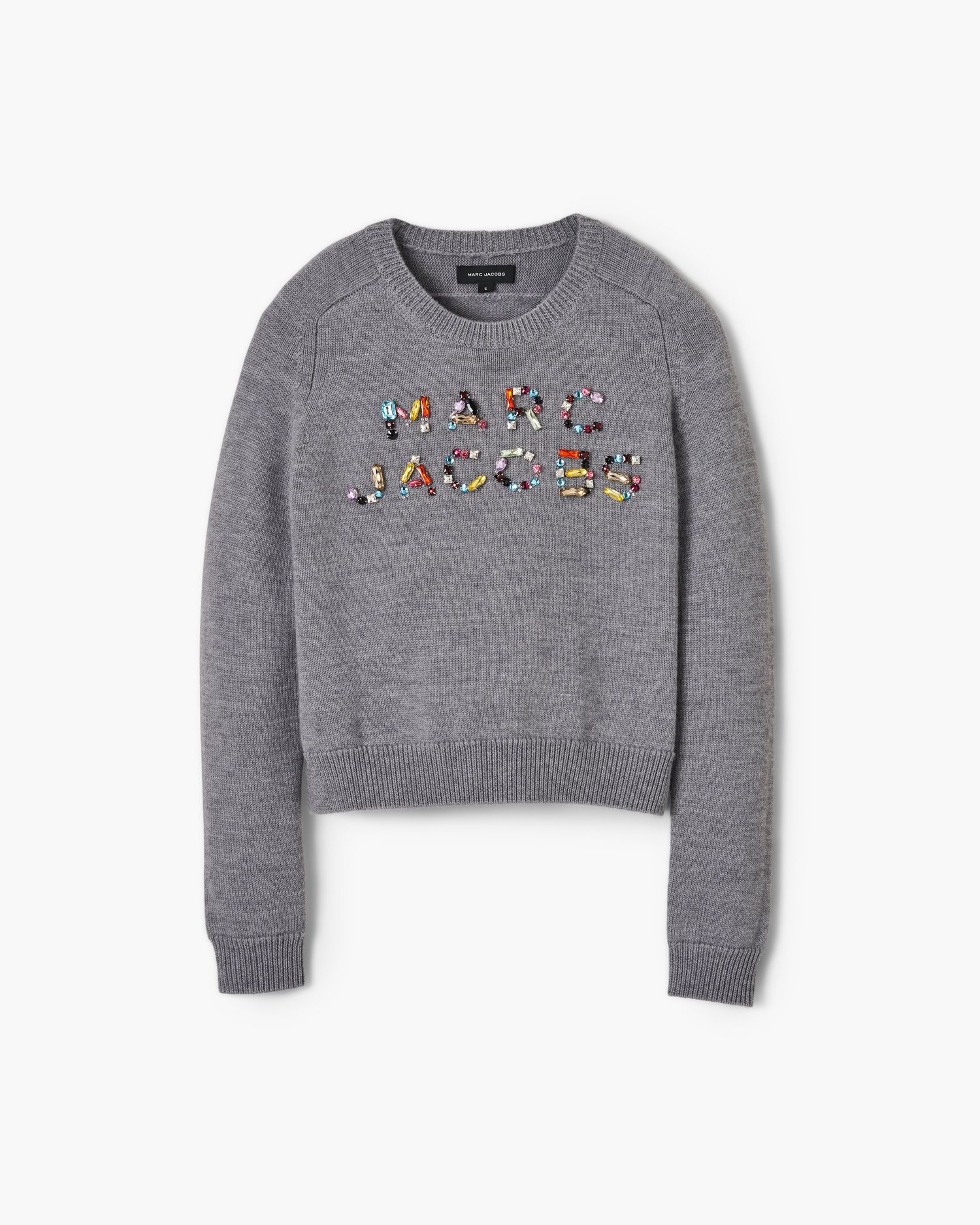 Gem Knit Logo Crewneck | Marc Jacobs Outlet