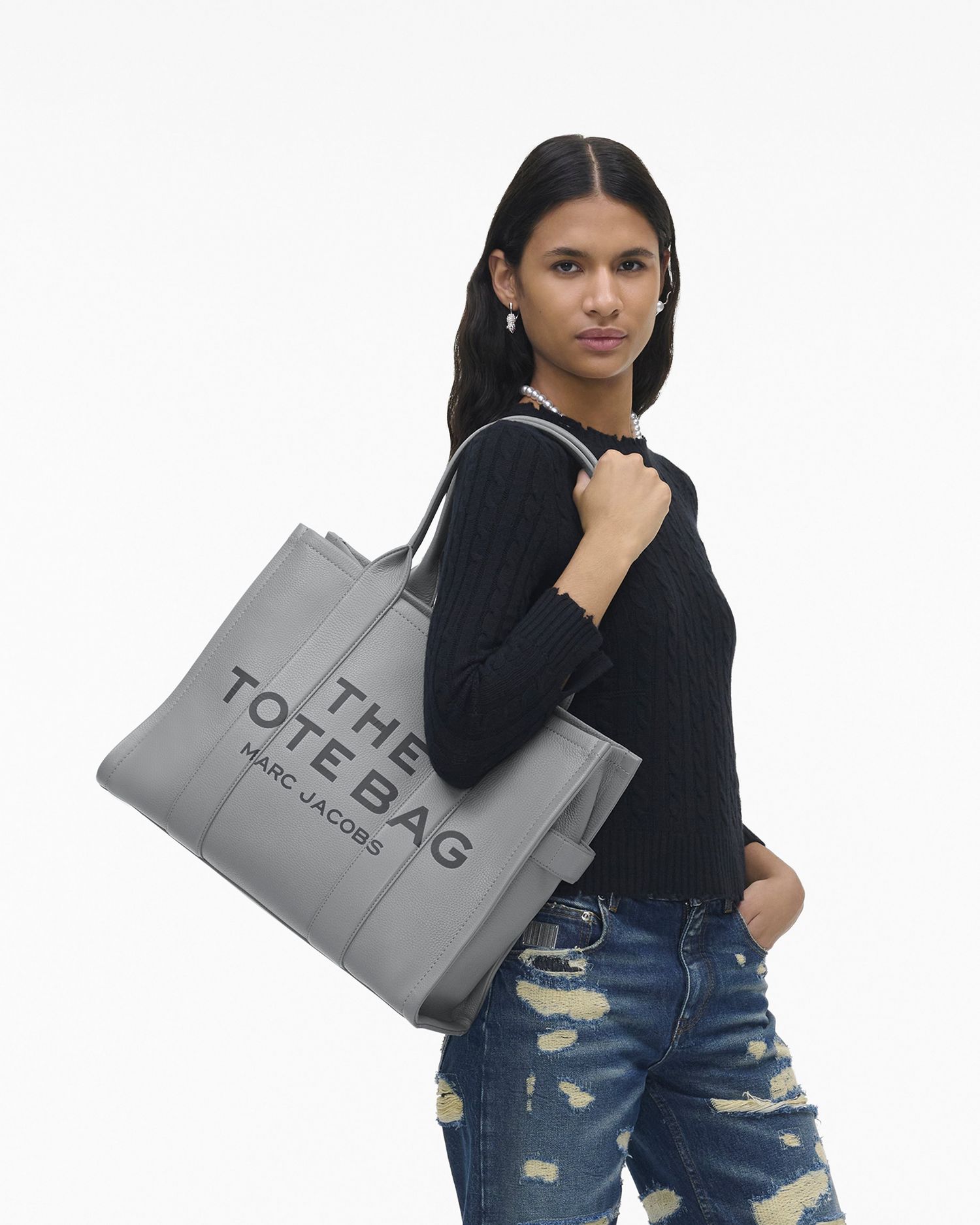 The Leather Large Tote Bag | Marc Jacobs Outlet