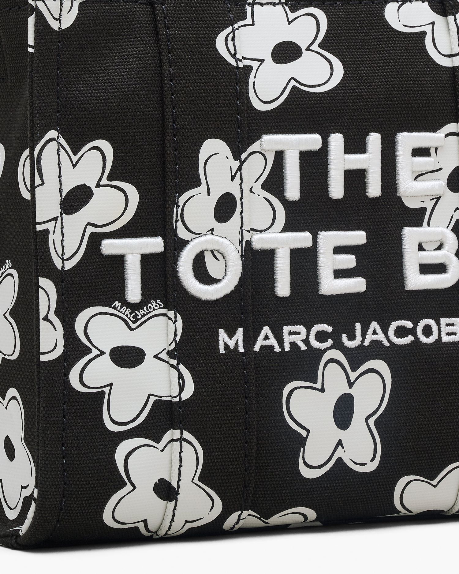 The Daisy Canvas Small Tote Bag | Marc Jacobs Outlet