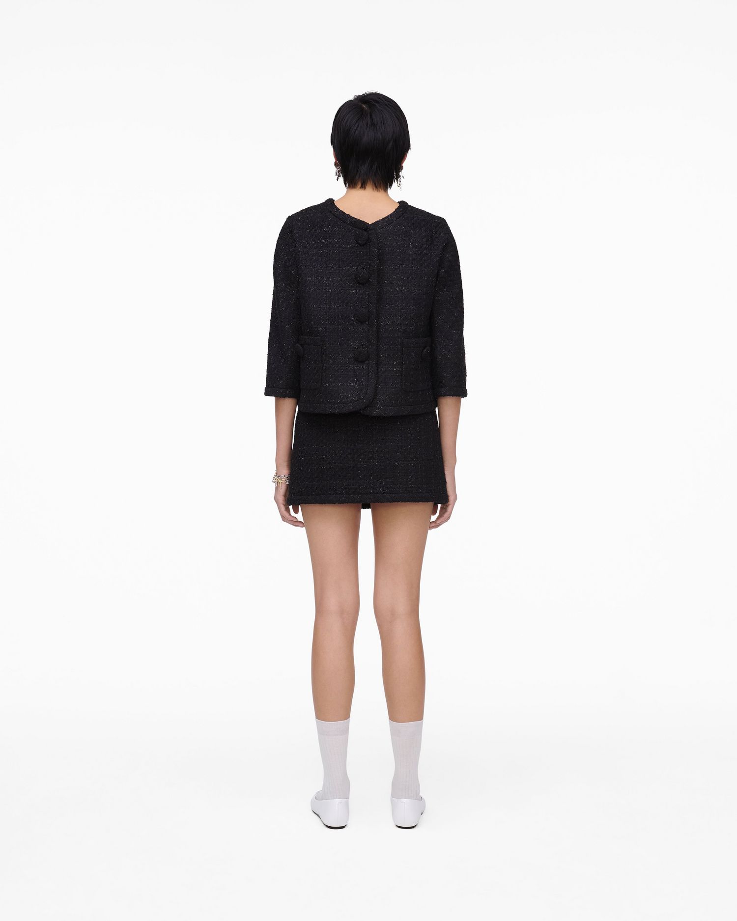 Tweed Backwards Lady Jacket | Marc Jacobs Outlet